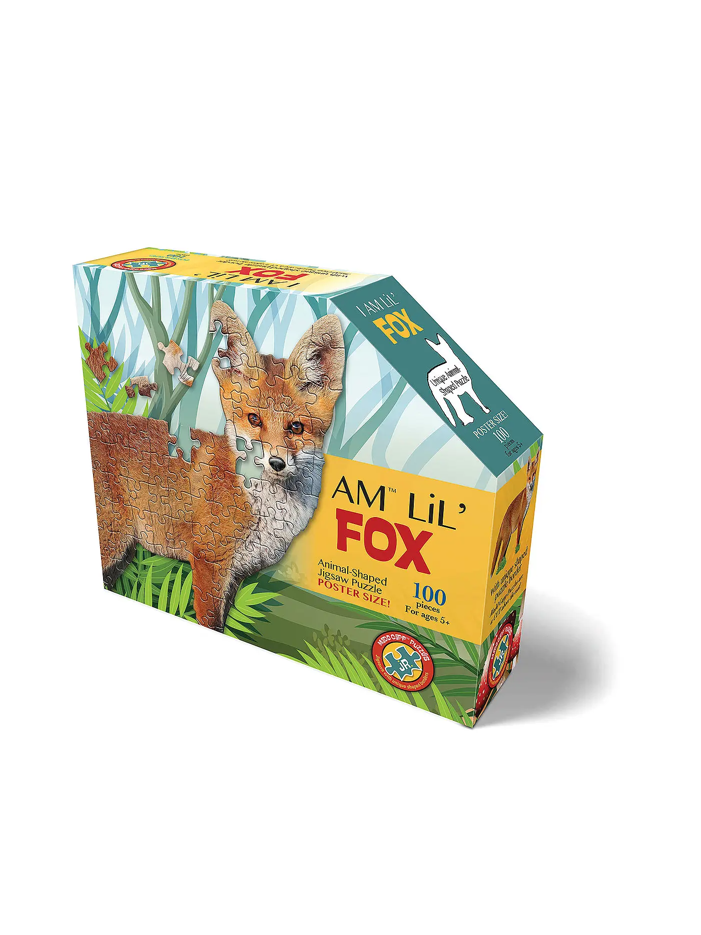 MADD CAPP | Konturpuzzle Jr. Fuchs 100 XL Teile | keine Farbe