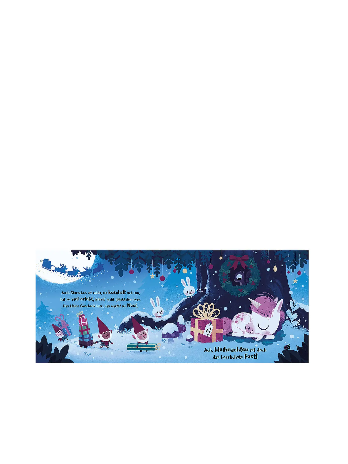 MAGELLAN VERLAG | Buch - Nur noch zehn Minuten bis Weihnachten, kleines Einhorn | keine Farbe