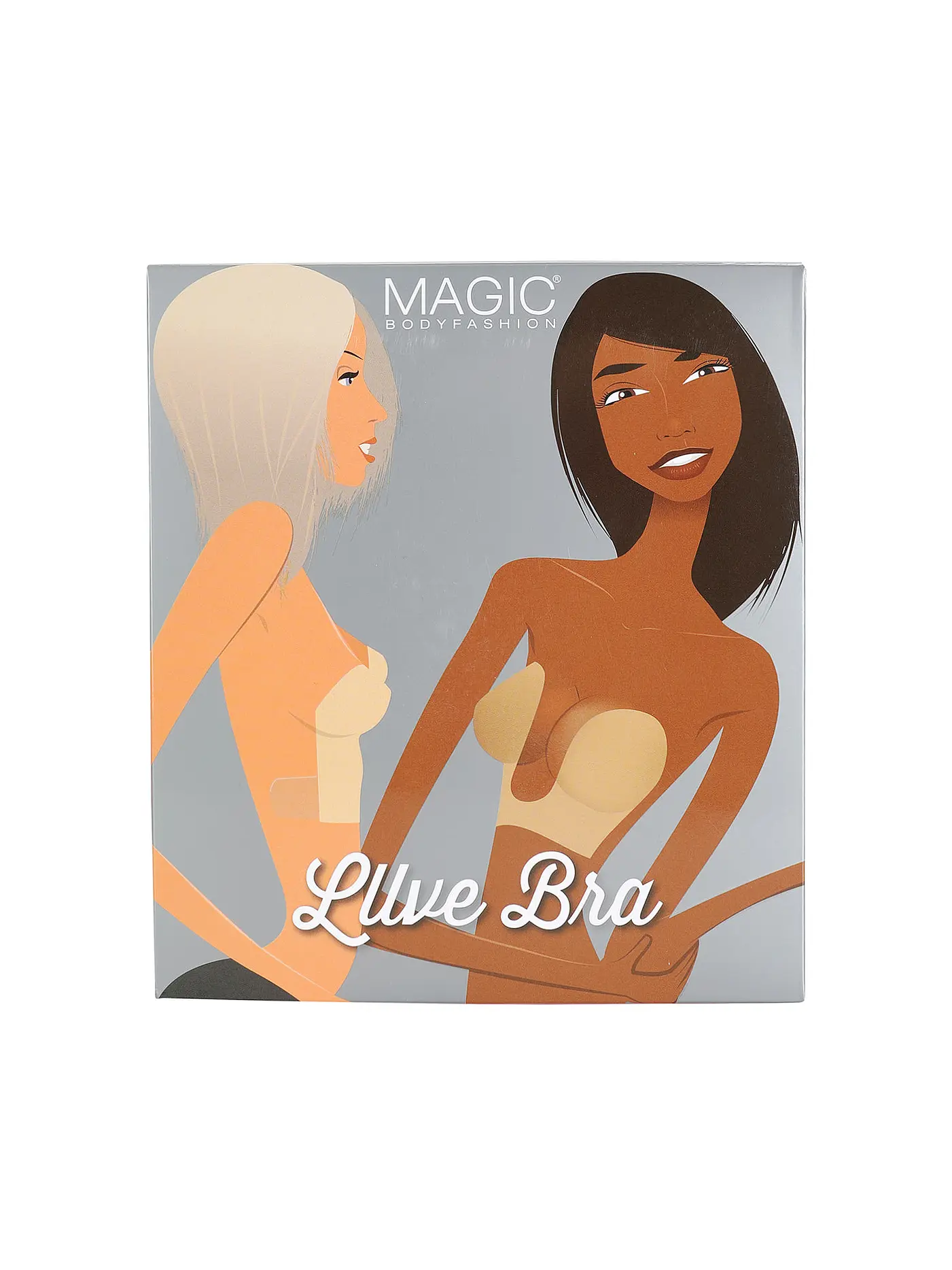 MAGIC BODYFASHION | Luve Klebe-BH caramel | beige