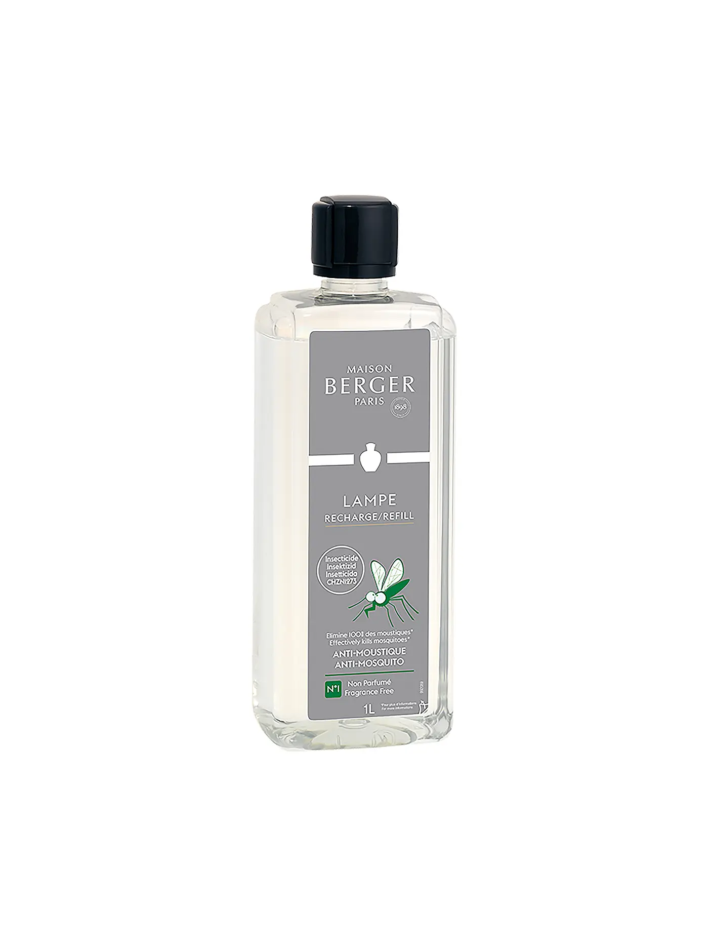 MAISON BERGER PARIS | Erfrischende Pampelmuse - Lampe Berger Duft 1000 ml | transparent