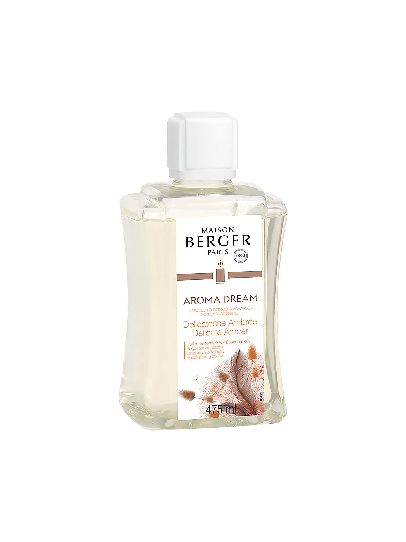 MAISON BERGER PARIS | Zitronen-Verbene Refill für elektrischen Aroma Diffuser 475ml | transparent