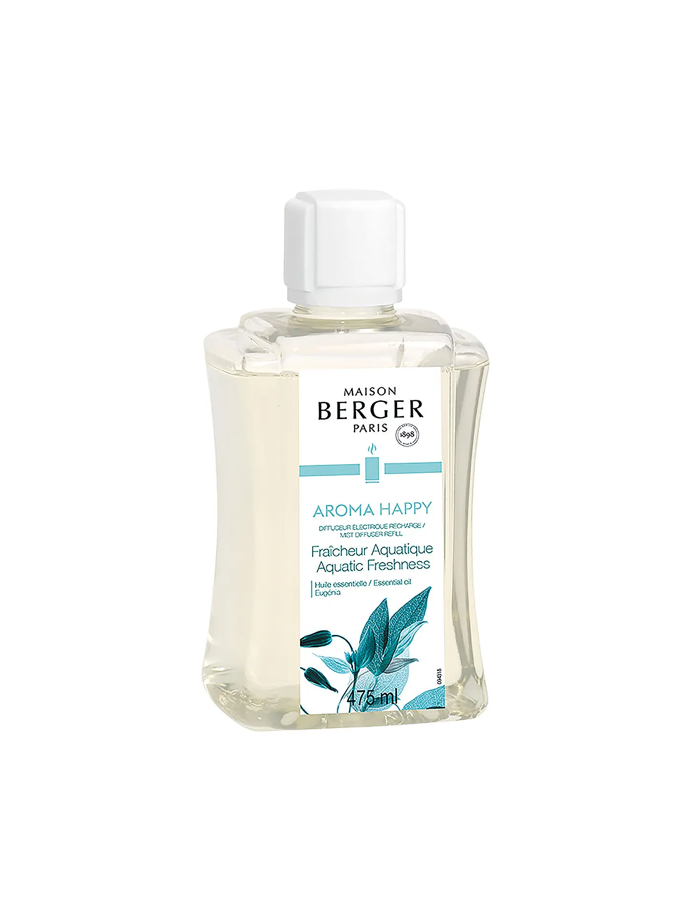 MAISON BERGER PARIS | Zitronen-Verbene Refill für elektrischen Aroma Diffuser 475ml | transparent