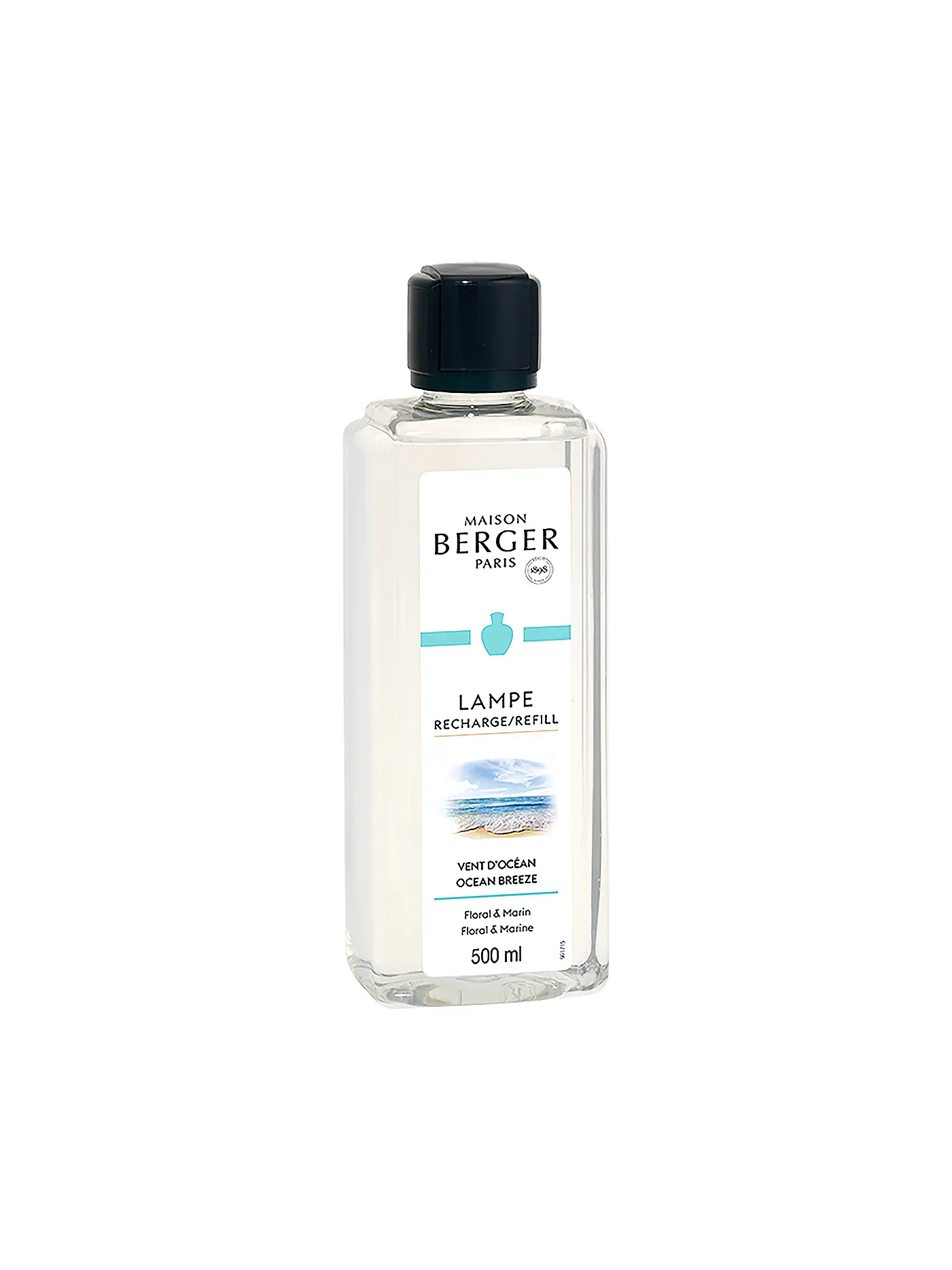 MAISON BERGER PARIS | Refill Umhüllende Tonkabohne - Lampe Berger Duft 500ml | transparent