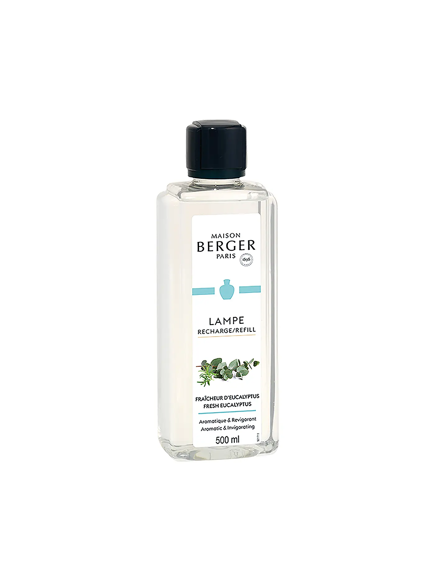MAISON BERGER PARIS | Refill Umhüllende Tonkabohne - Lampe Berger Duft 500ml | transparent
