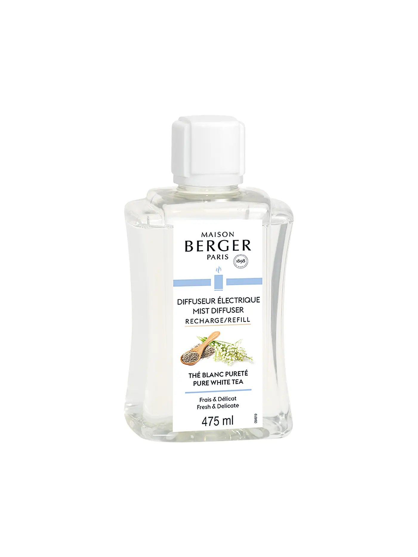 MAISON BERGER PARIS | Zitronen-Verbene Refill für elektrischen Aroma Diffuser 475ml | transparent