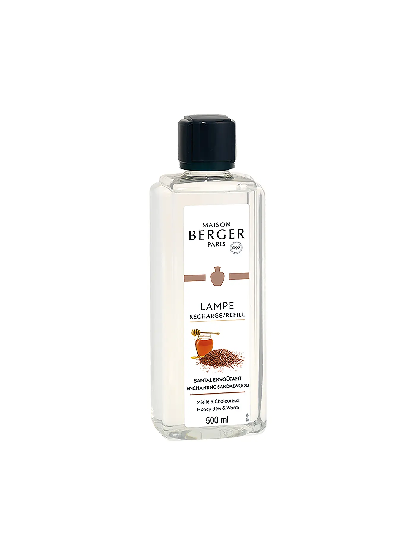 MAISON BERGER PARIS | Refill Umhüllende Tonkabohne - Lampe Berger Duft 500ml | transparent