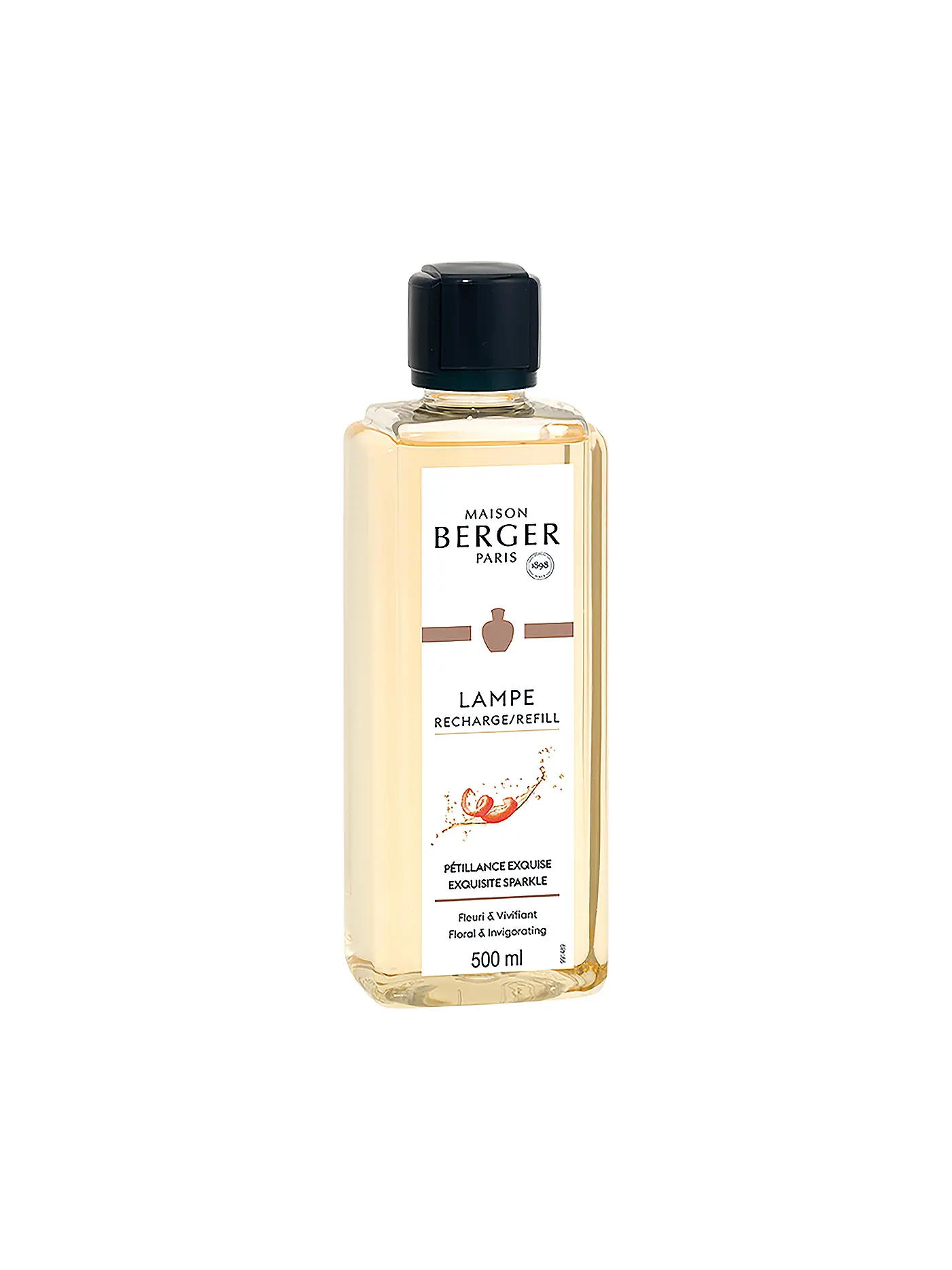 MAISON BERGER PARIS | Refill Umhüllende Tonkabohne - Lampe Berger Duft 500ml | transparent