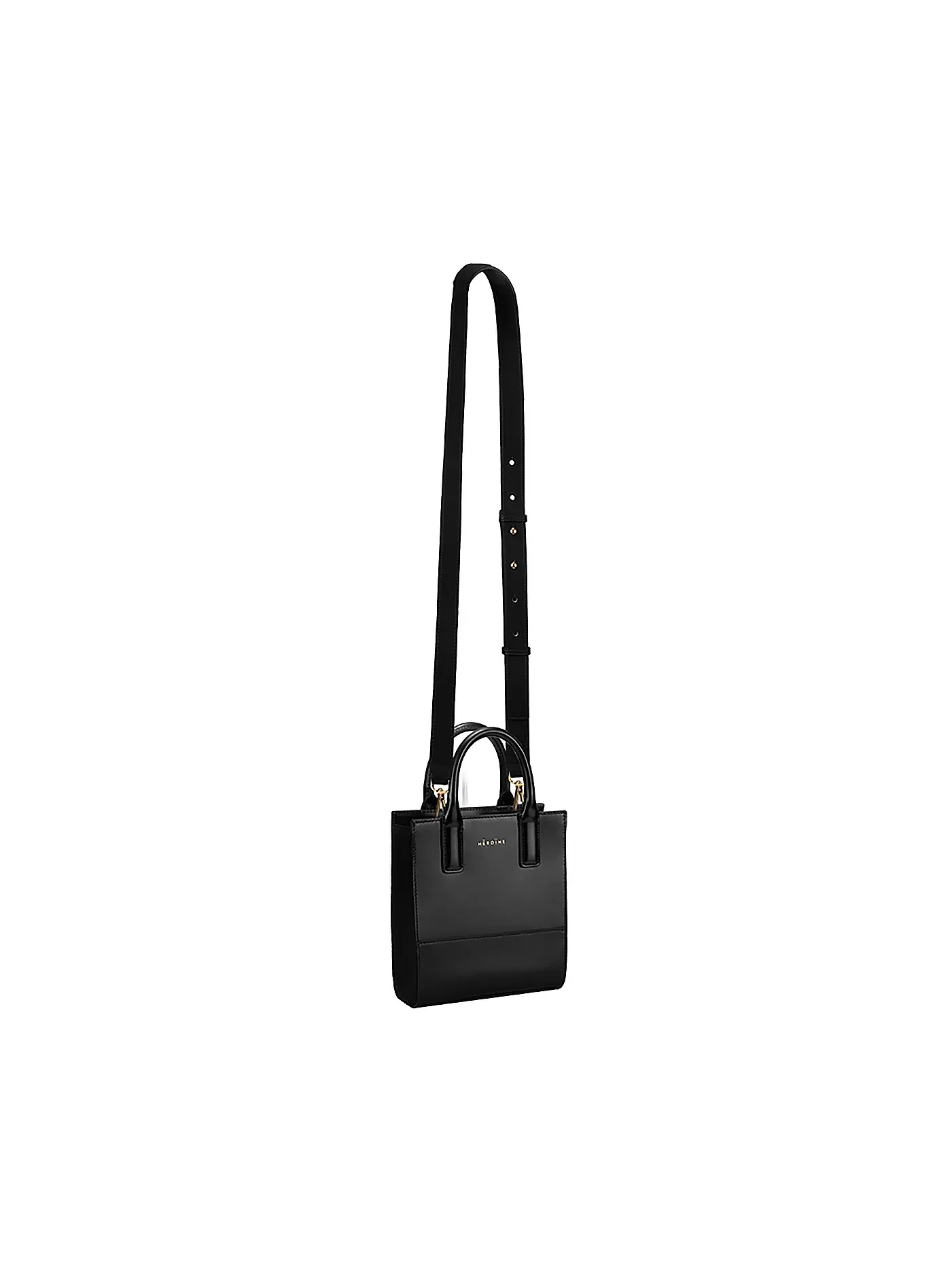 MAISON HEROINE | Ledertasche - Mini Bag Kira Nano | schwarz