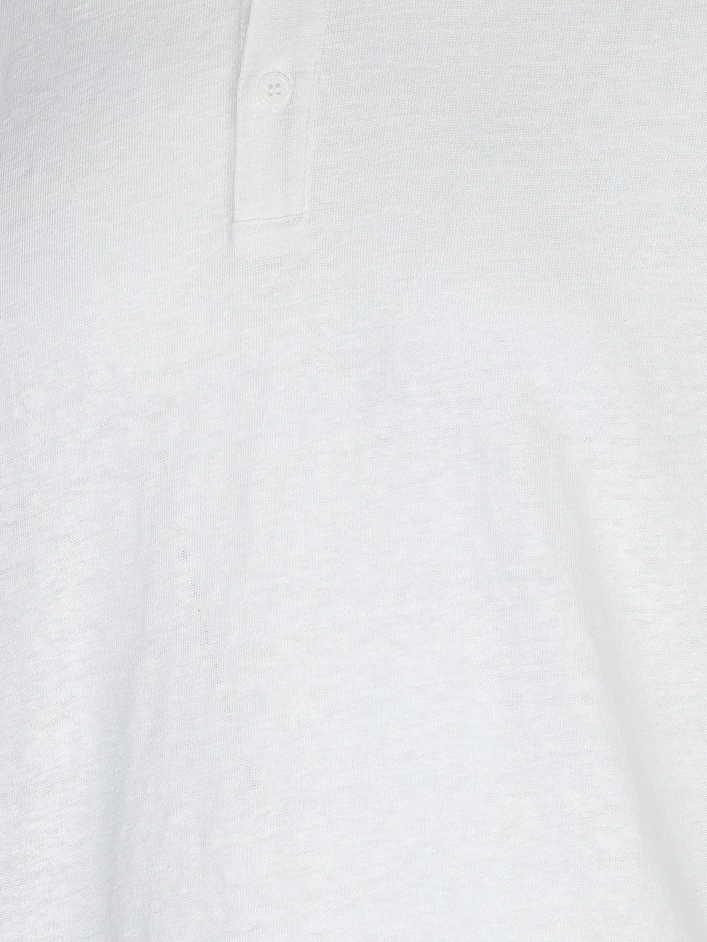 MAJESTIC FILATURES | Leinen Poloshirt | weiss