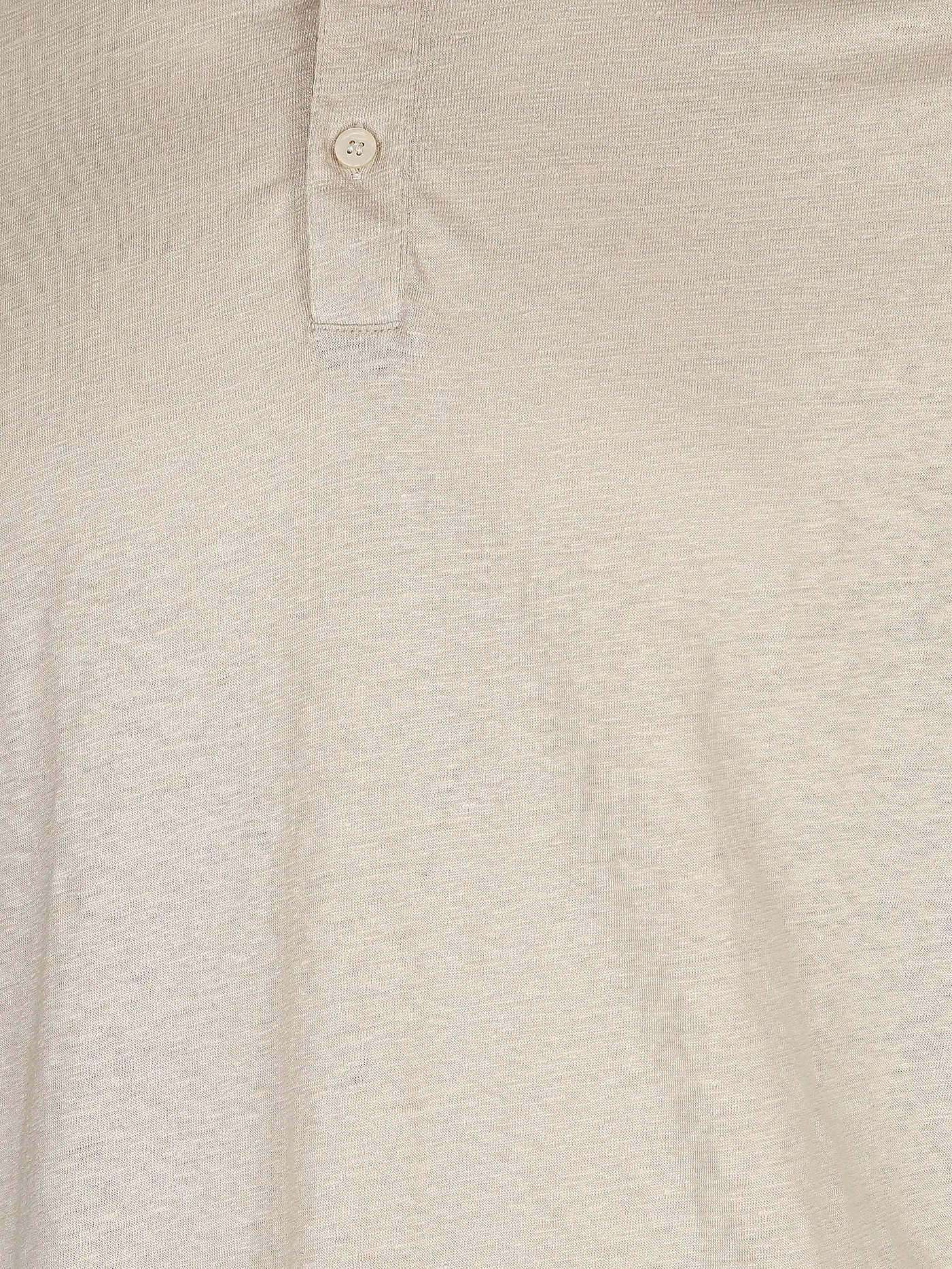 MAJESTIC FILATURES | Leinen Poloshirt | beige