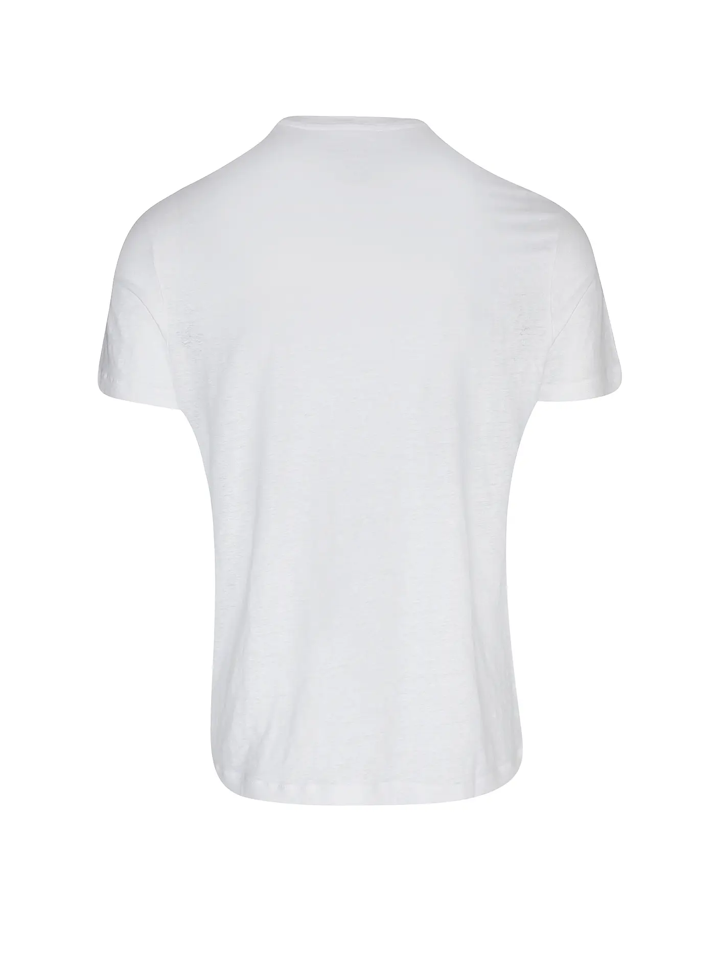 MAJESTIC FILATURES | Leinen T-Shirt | weiss