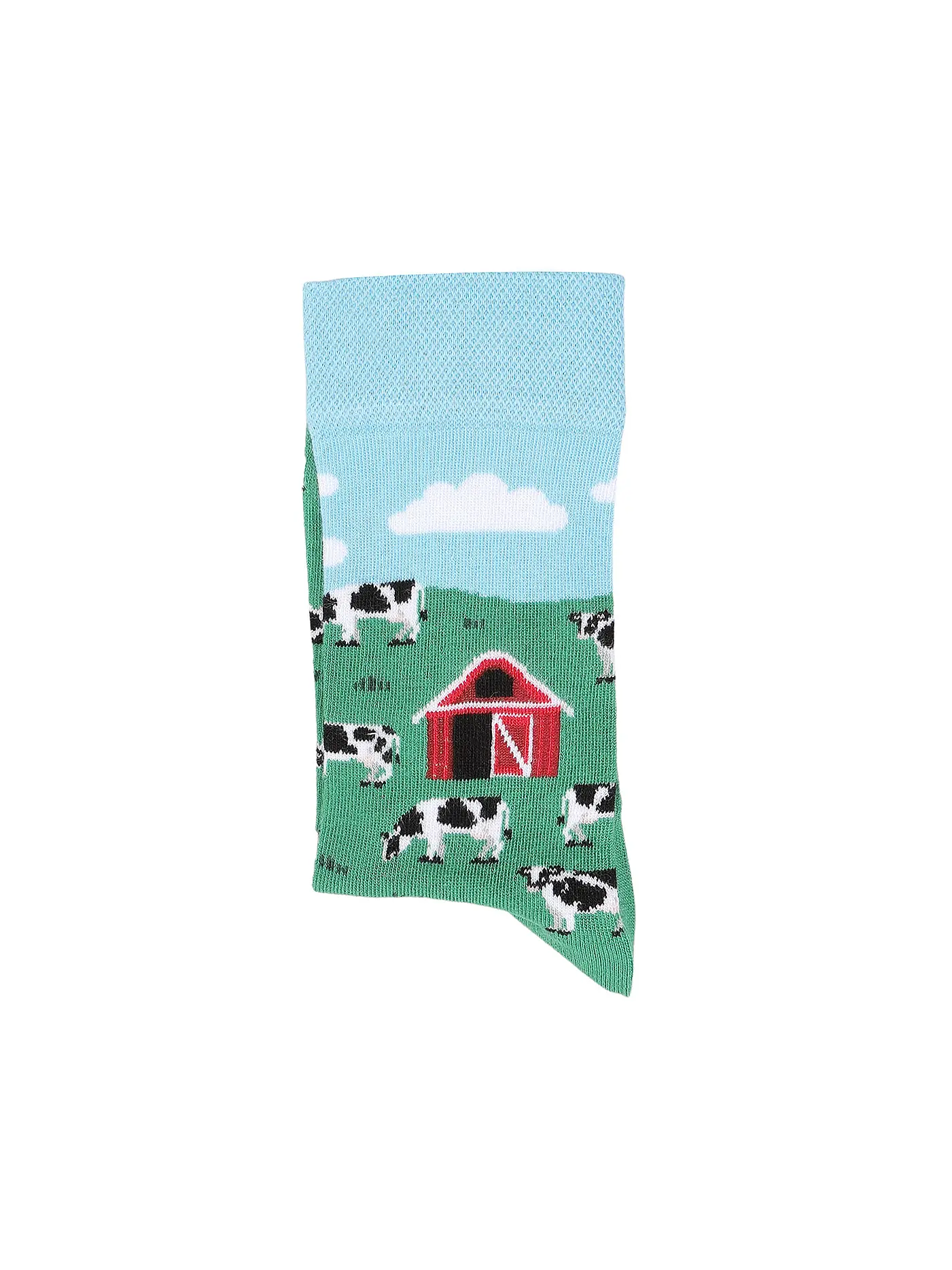 MANY MORNINGS | Damen Sneaker Socken HOLY COW gruen | grün