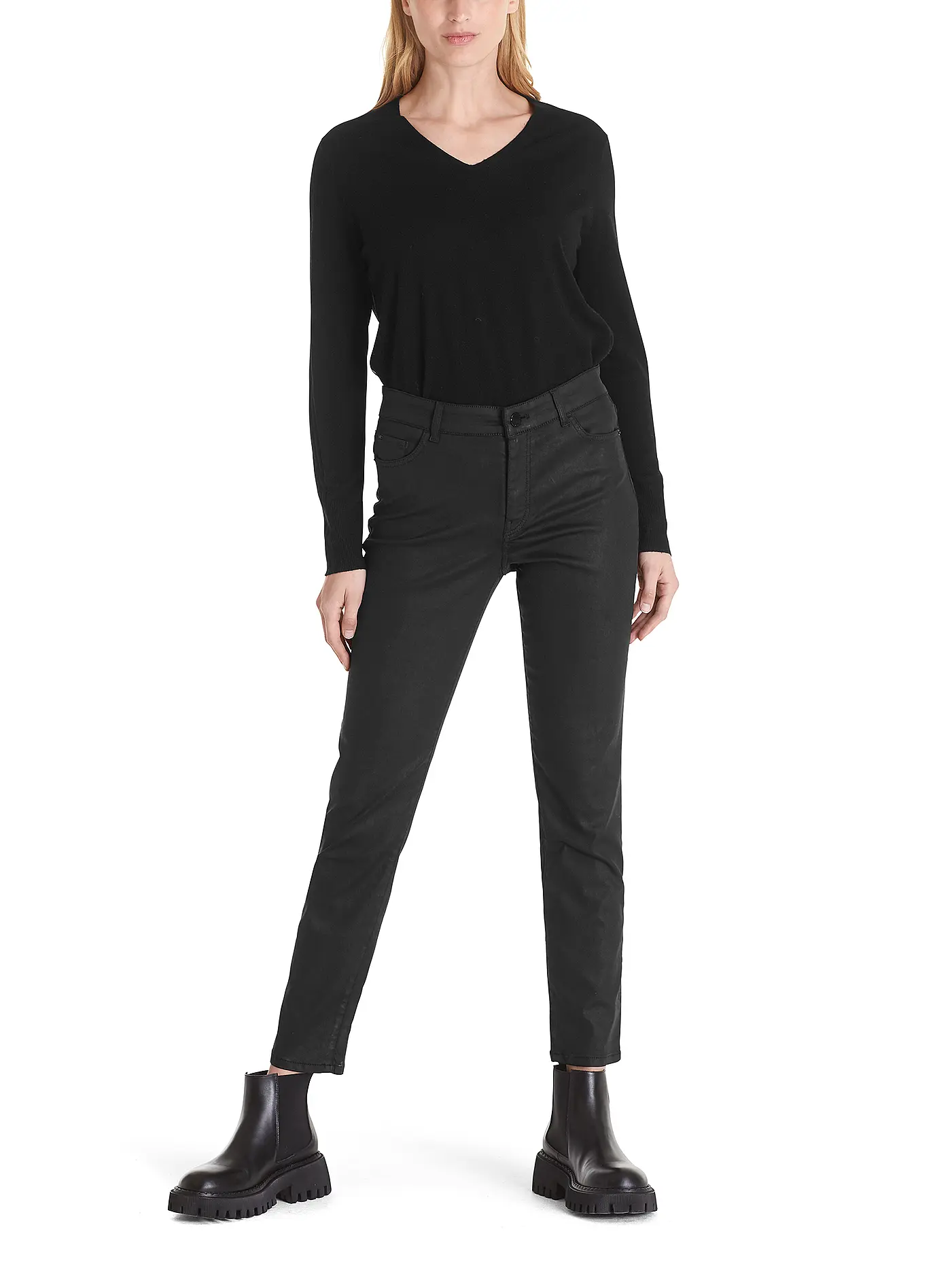 MARC CAIN  | Jeans Slim Fit | schwarz