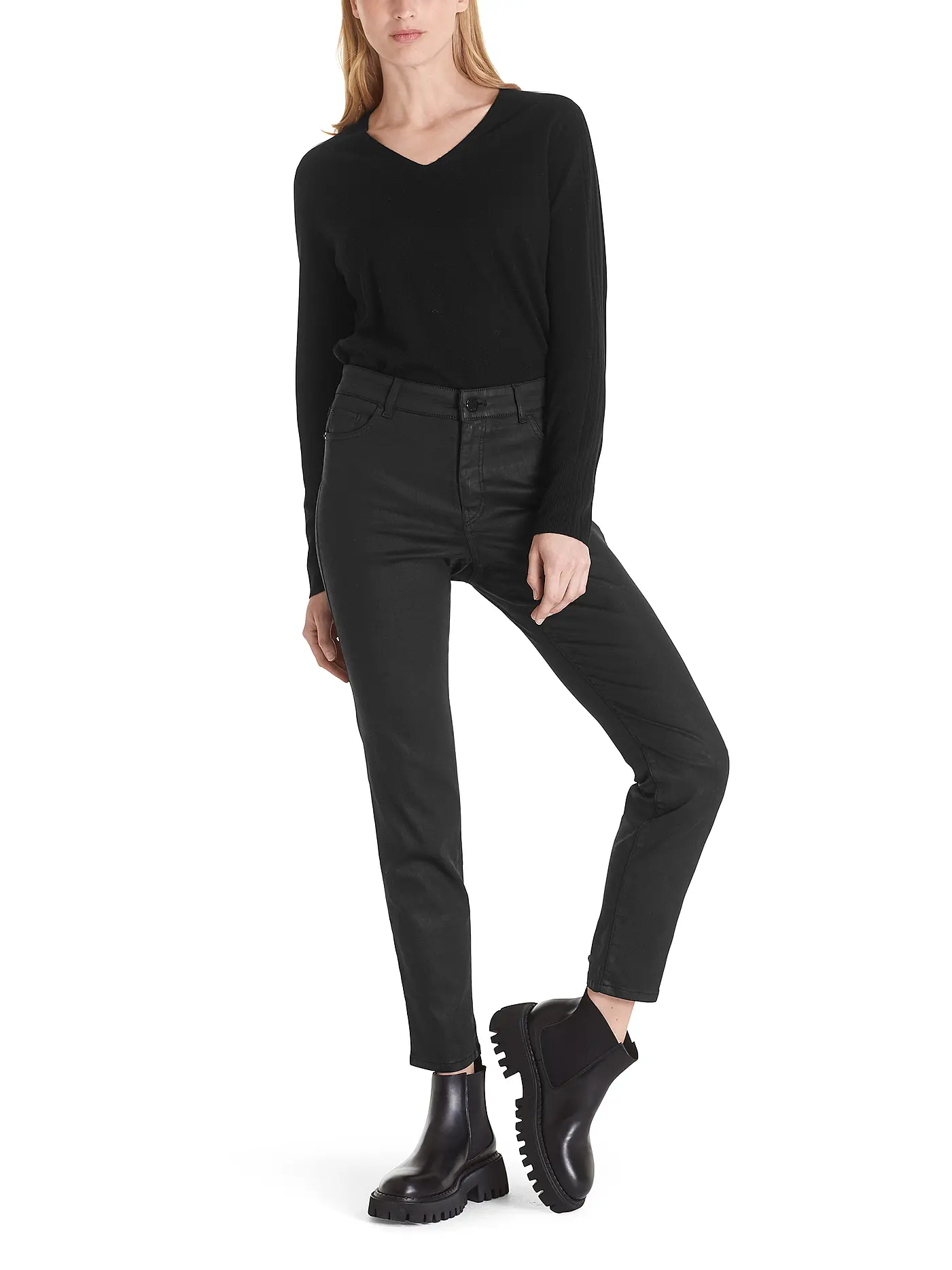 MARC CAIN  | Jeans Slim Fit | schwarz