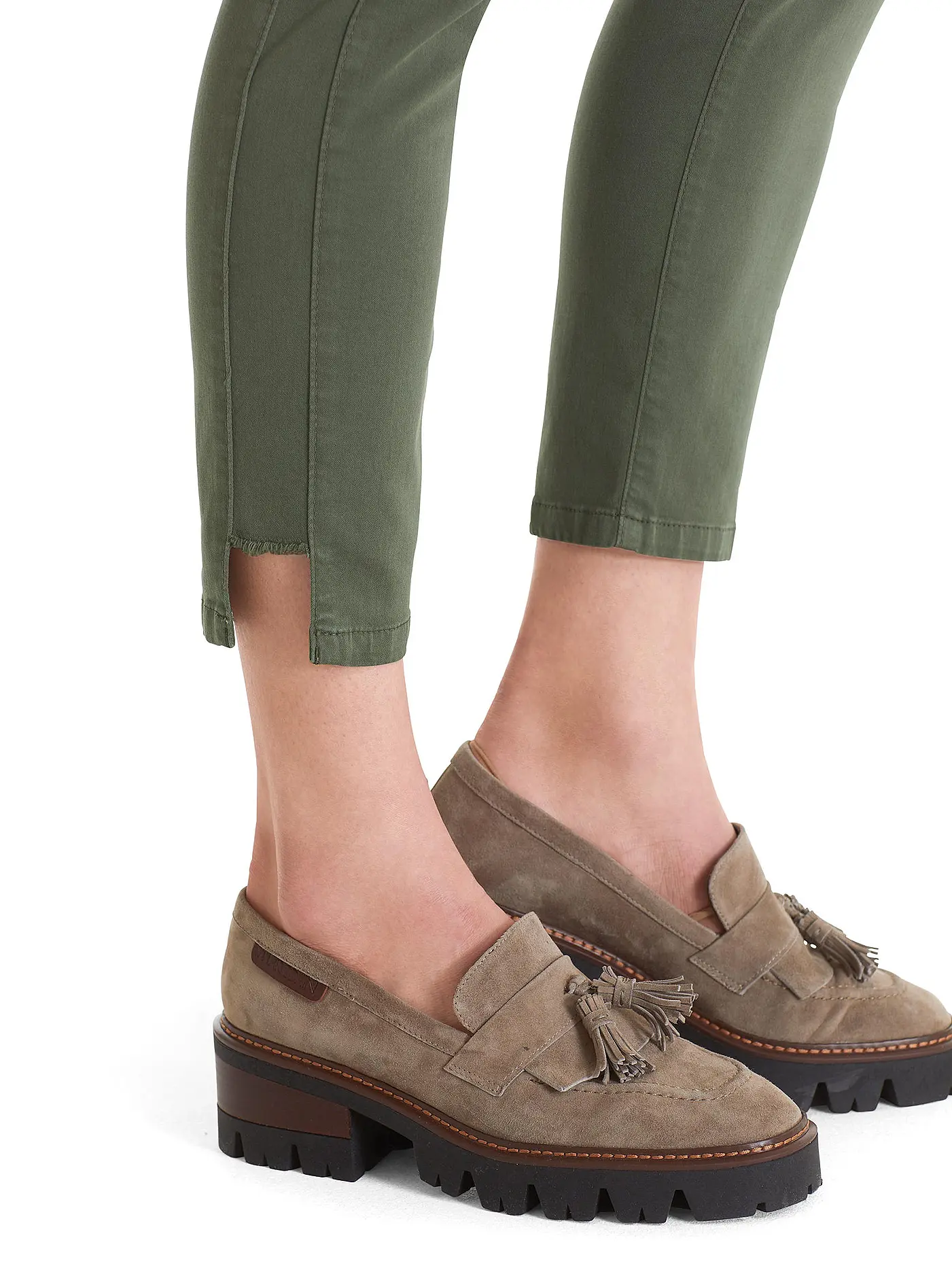 MARC CAIN  | Jeans Straight Fit  | olive