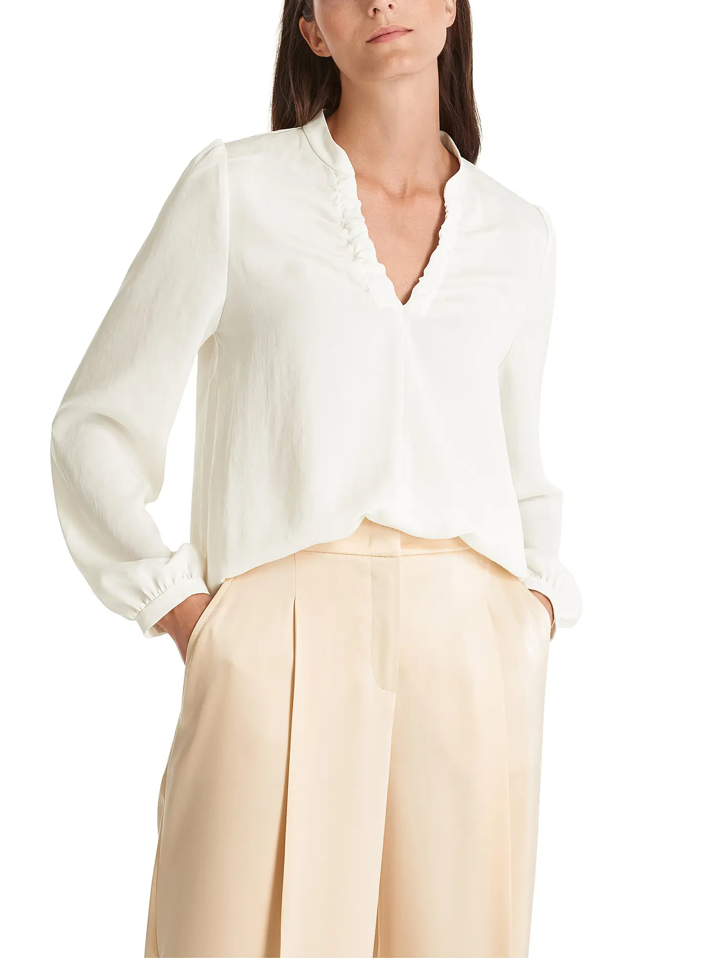 MARC CAIN | Bluse | creme