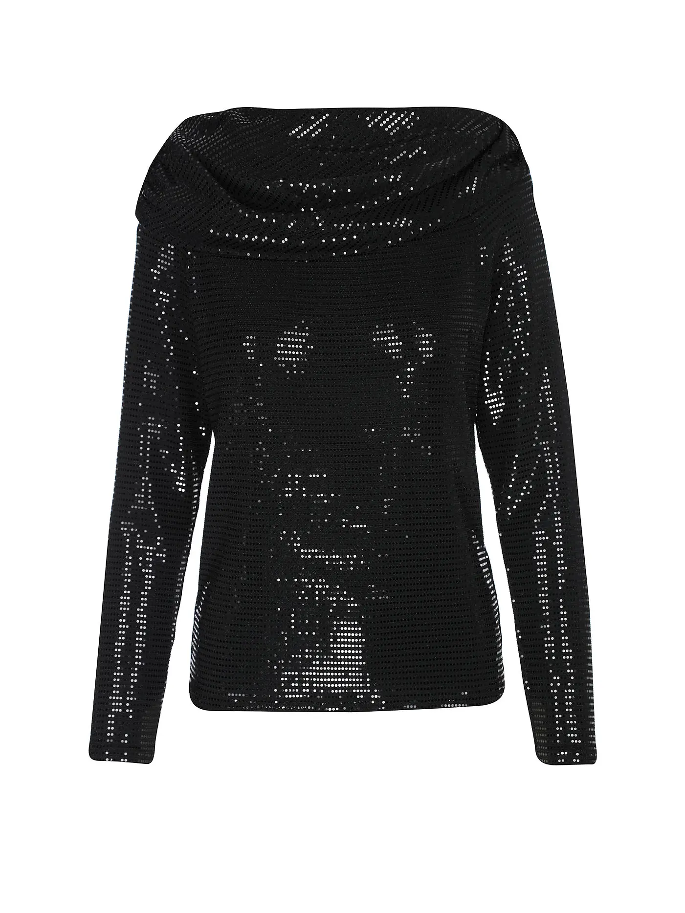 MARC CAIN | Blusenshirt | schwarz
