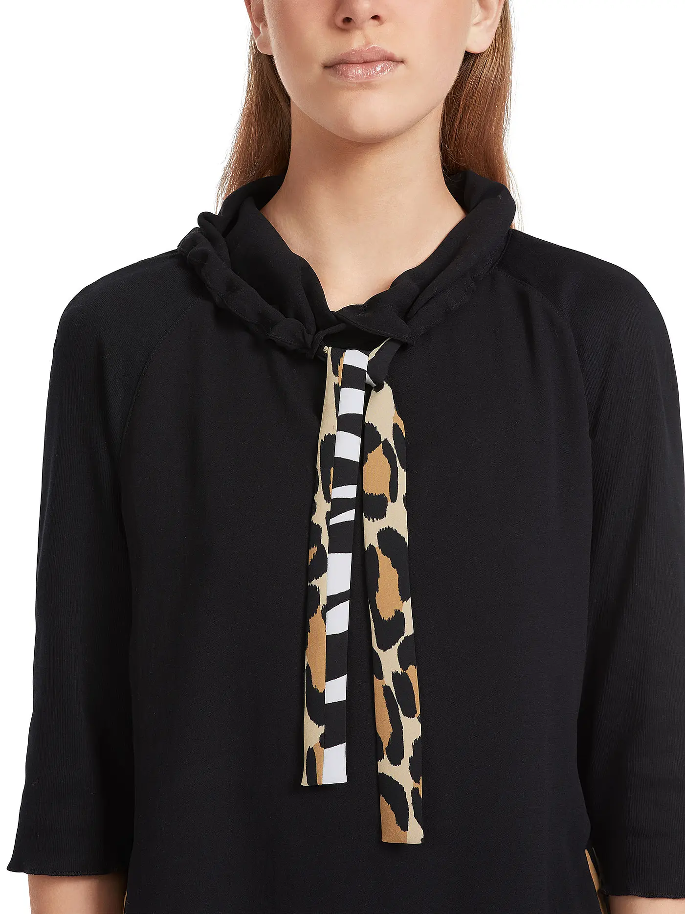 MARC CAIN | Blusenshirt | schwarz