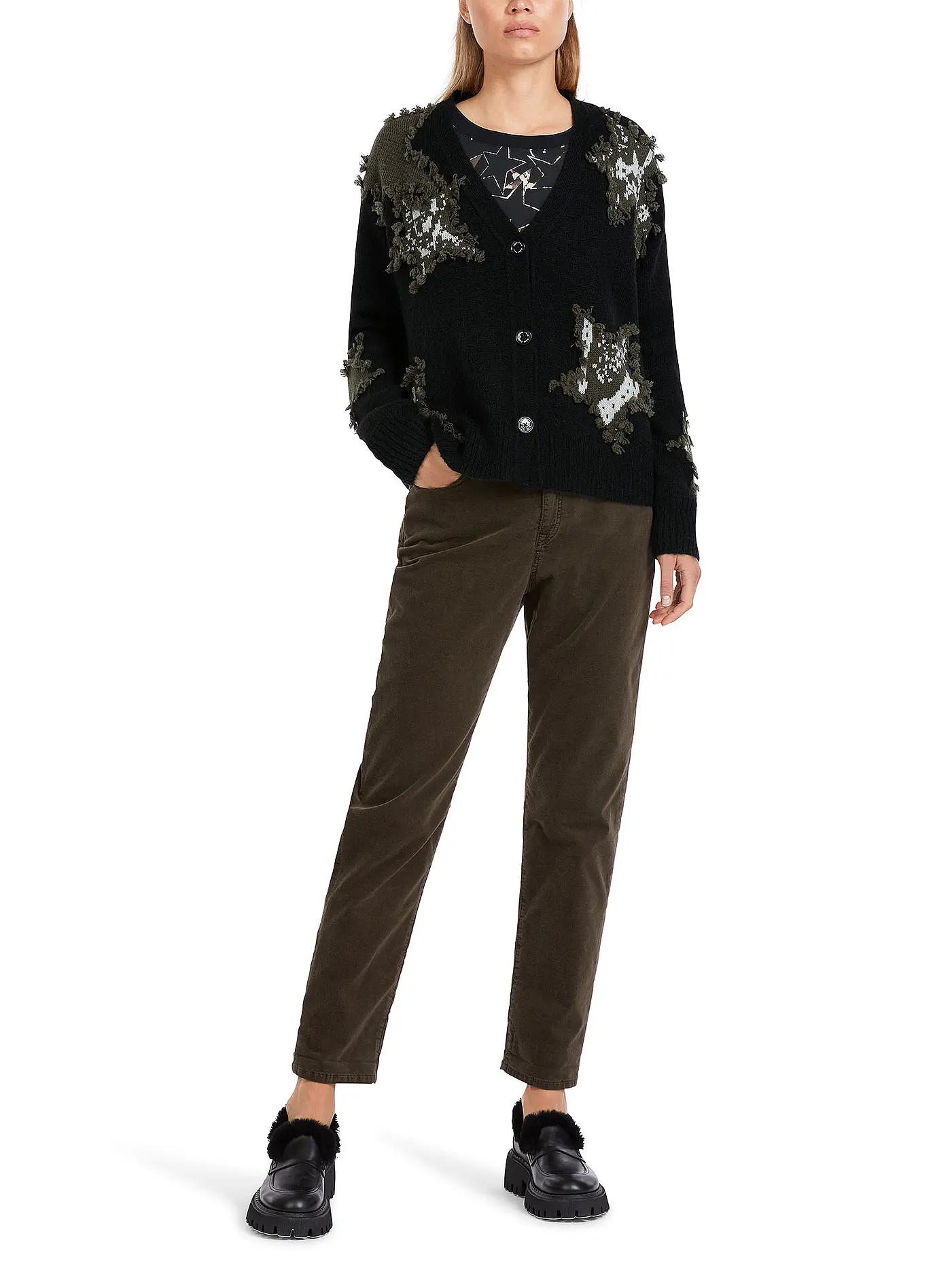 MARC CAIN | Cardigan | schwarz