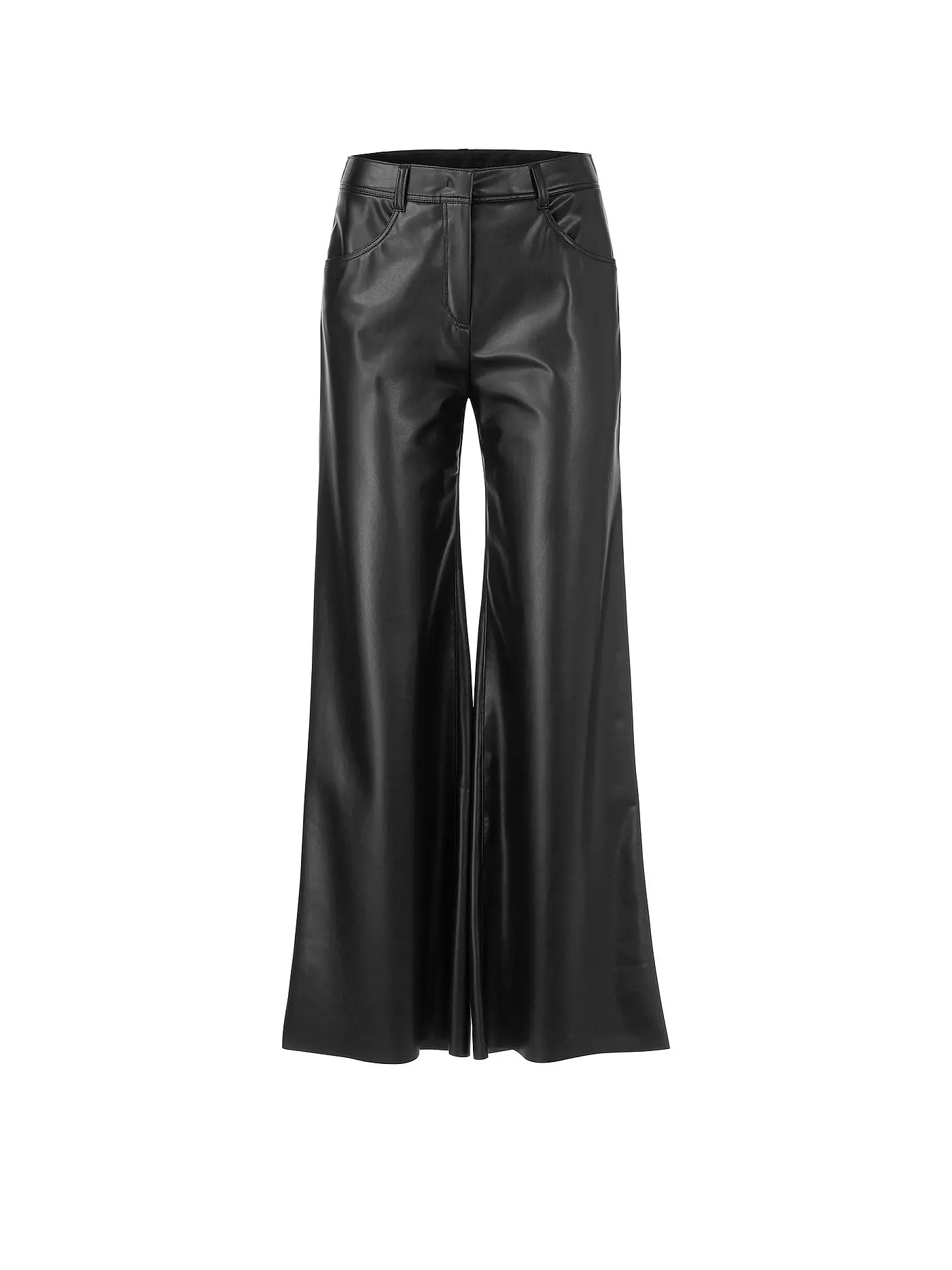 MARC CAIN | Hose Flared Fit WARRI  | schwarz