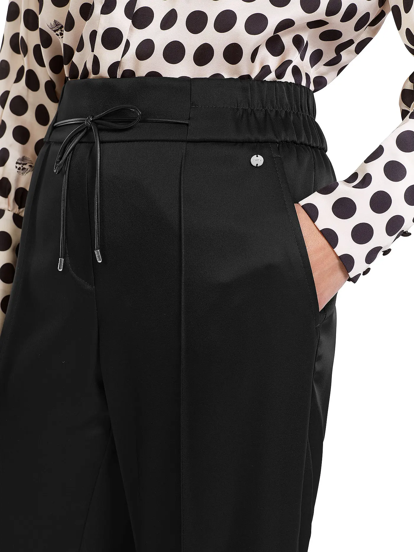 MARC CAIN | Hose Jogging Fit WASHINGTON | schwarz