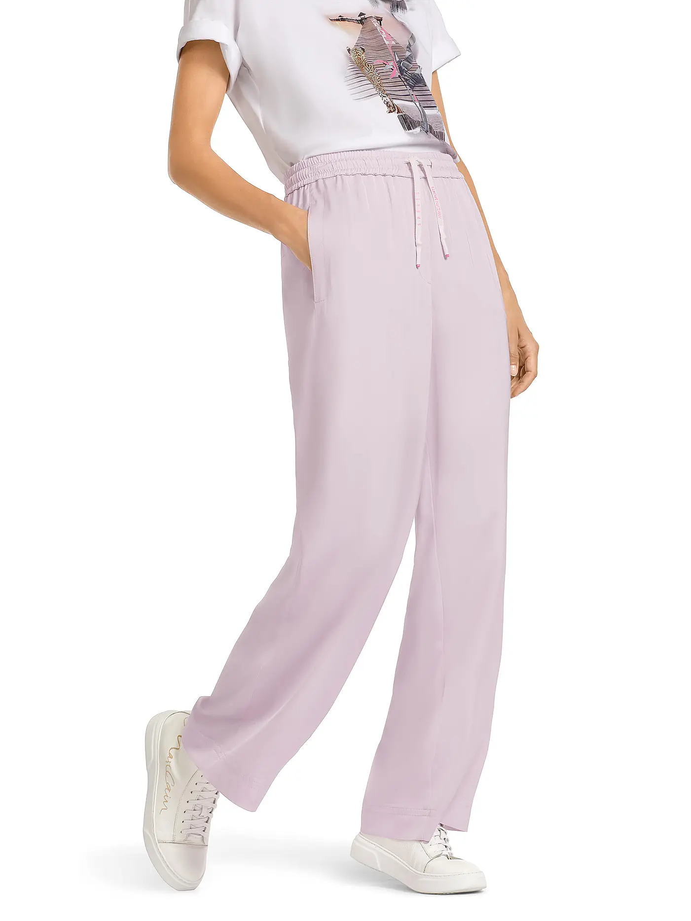 MARC CAIN | Hose Jogging Fit | lila