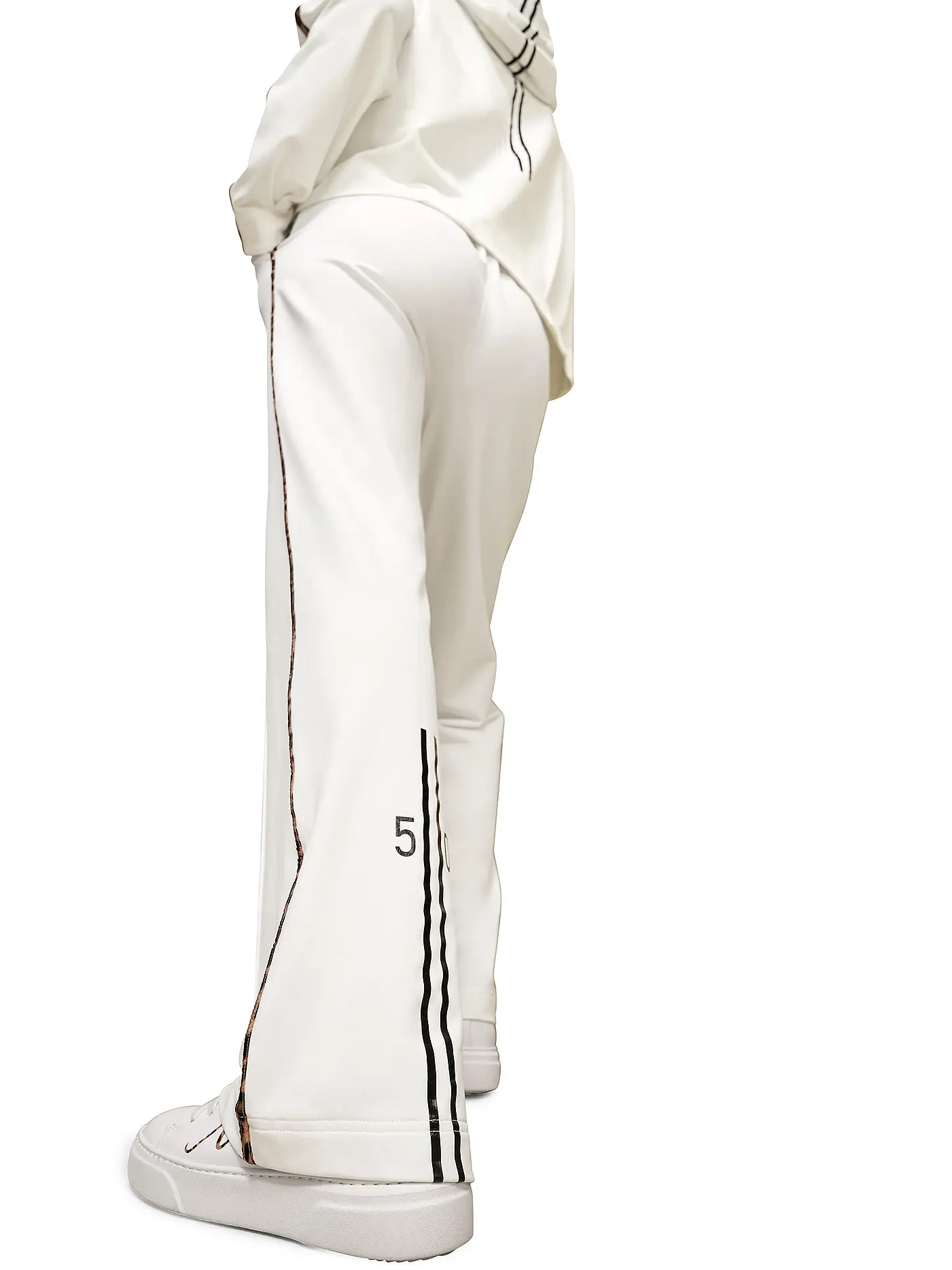 MARC CAIN | Hose WELBY Wide Fit | weiss