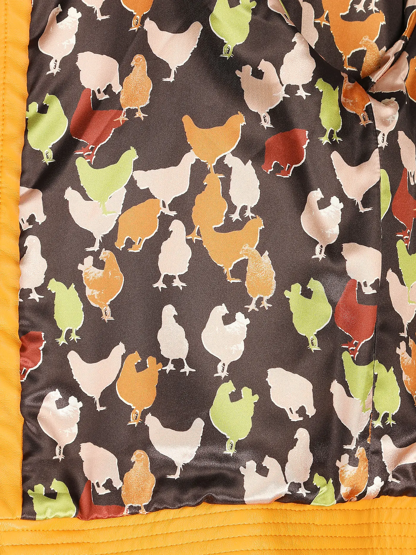 MARC CAIN | Jacke in Felloptik  | orange