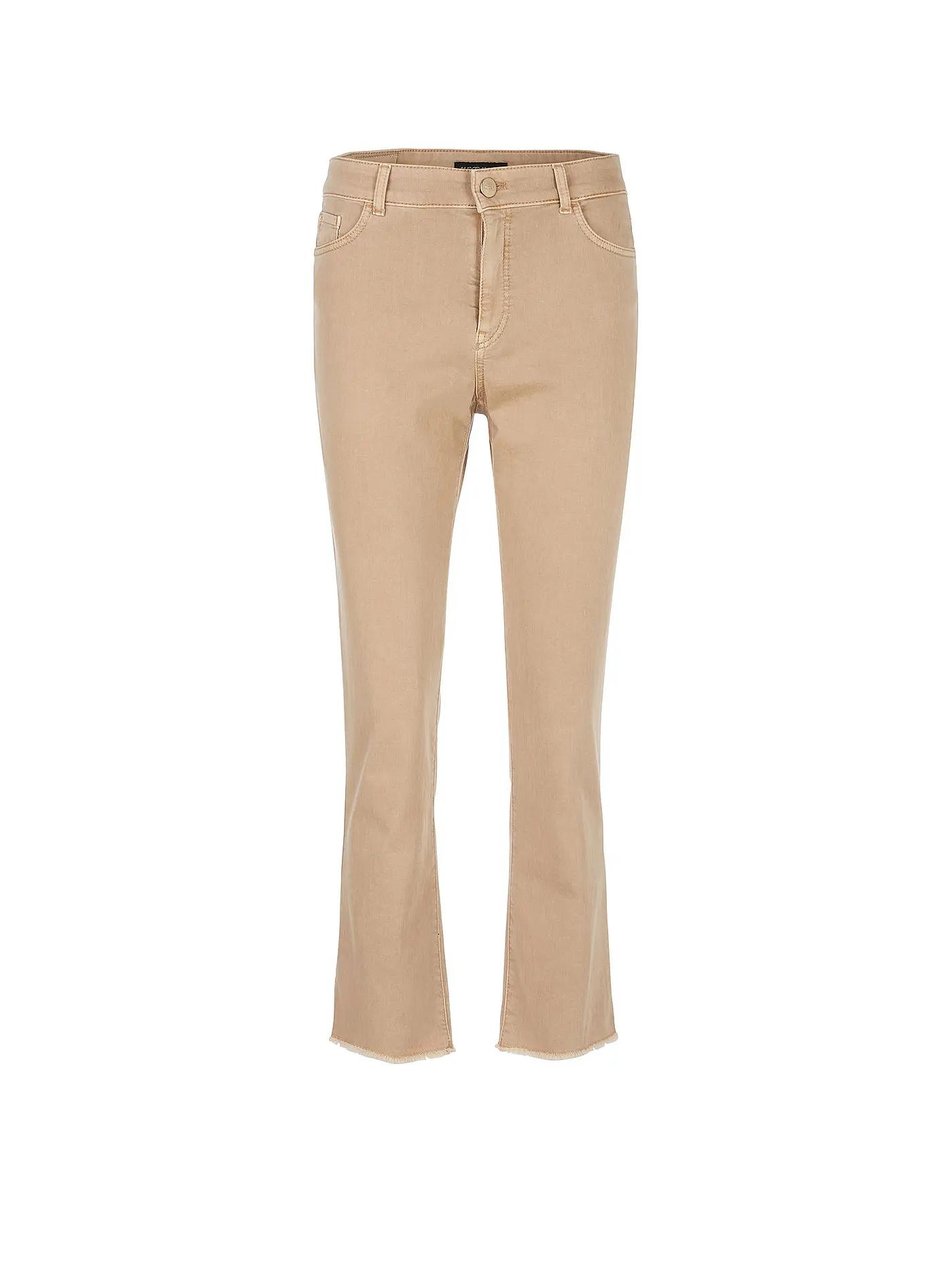 MARC CAIN | Jeans Bootcut Fit 7/8 | beige