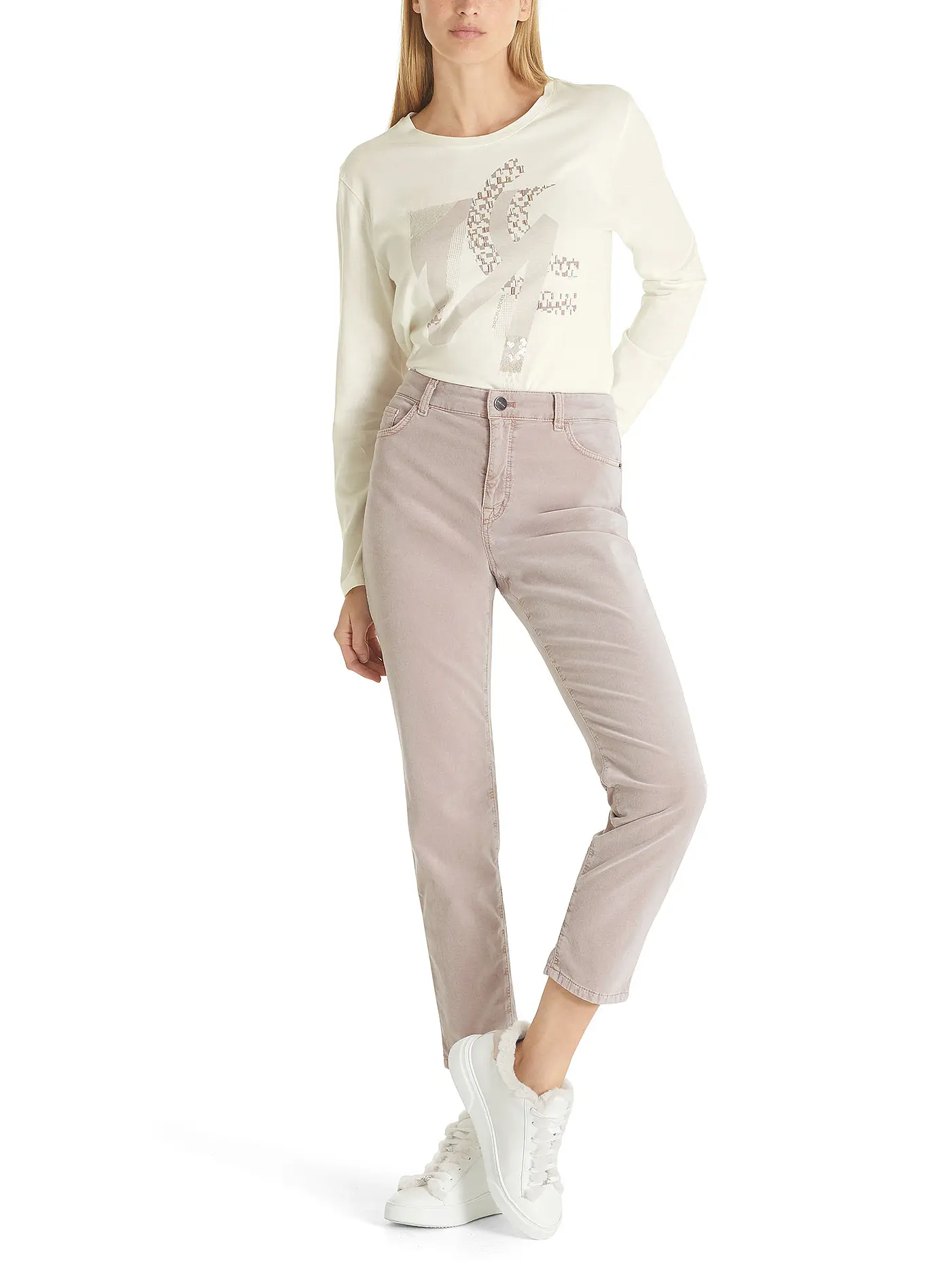 MARC CAIN | Jeans Slim Fit | beige