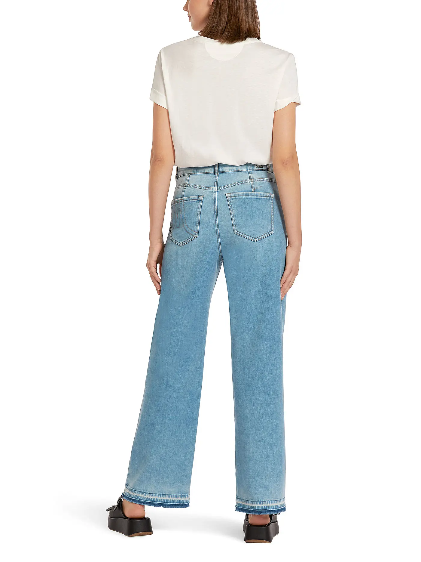 MARC CAIN | Jeans Straight Fit | blau