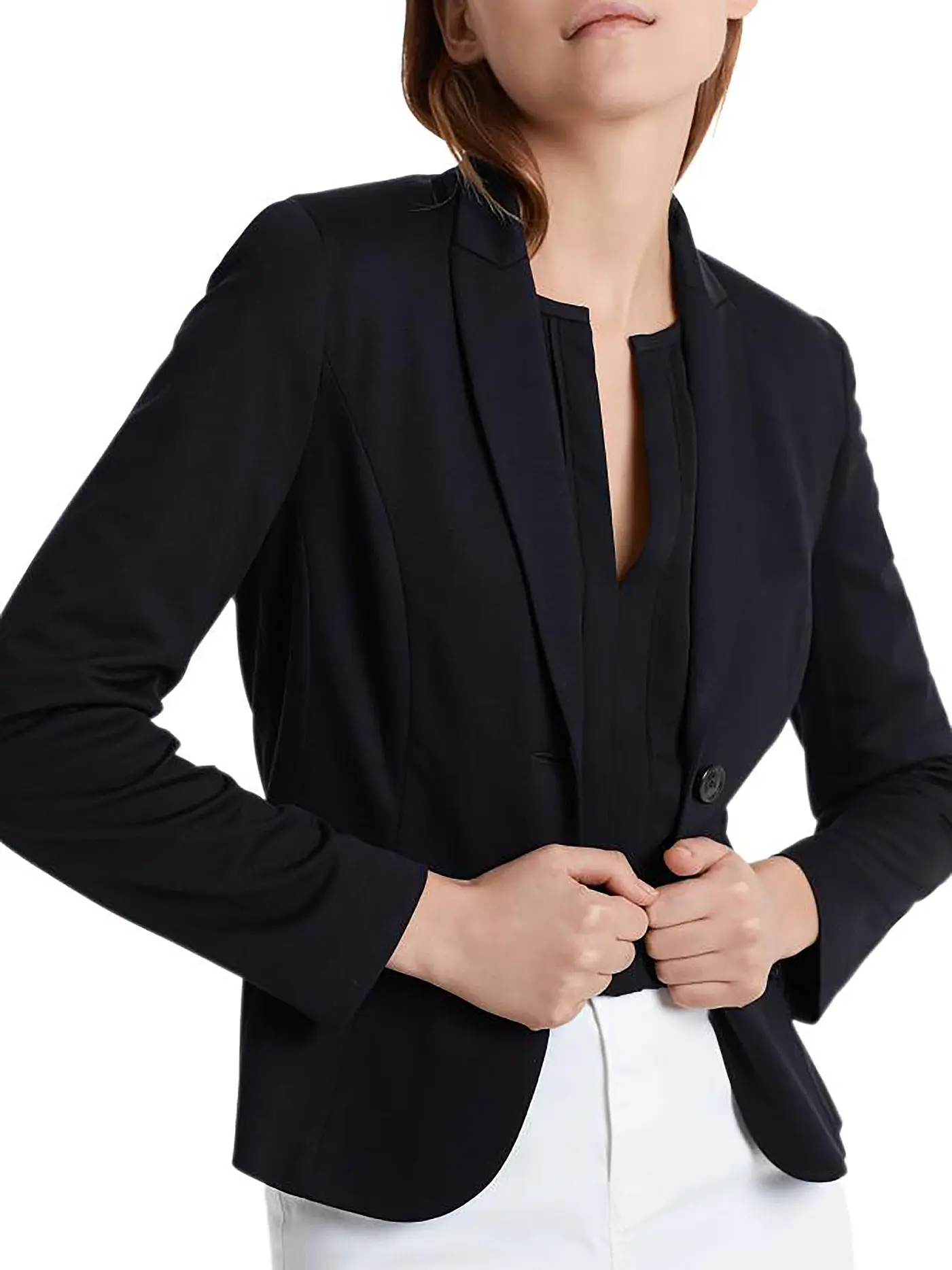 MARC CAIN | Jerseyblazer | blau