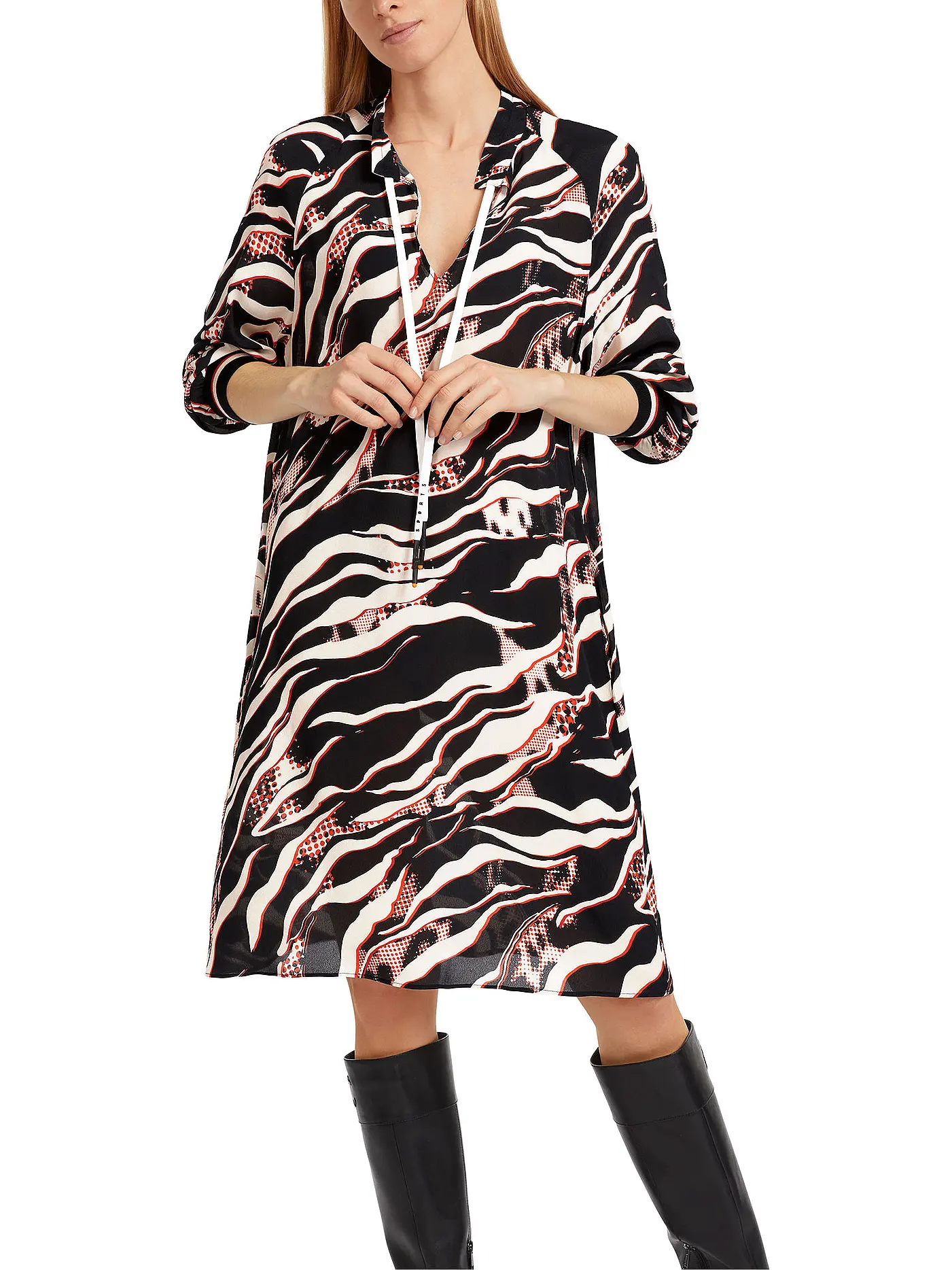 MARC CAIN | Kleid  | rot