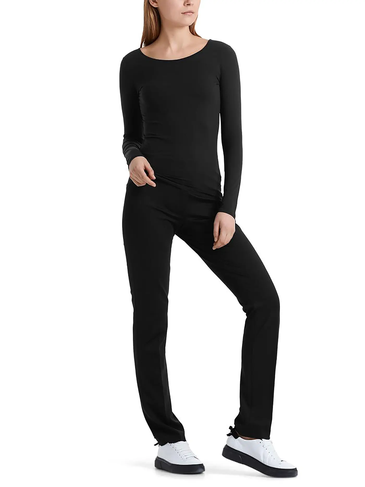 MARC CAIN | Langarmshirt  | schwarz