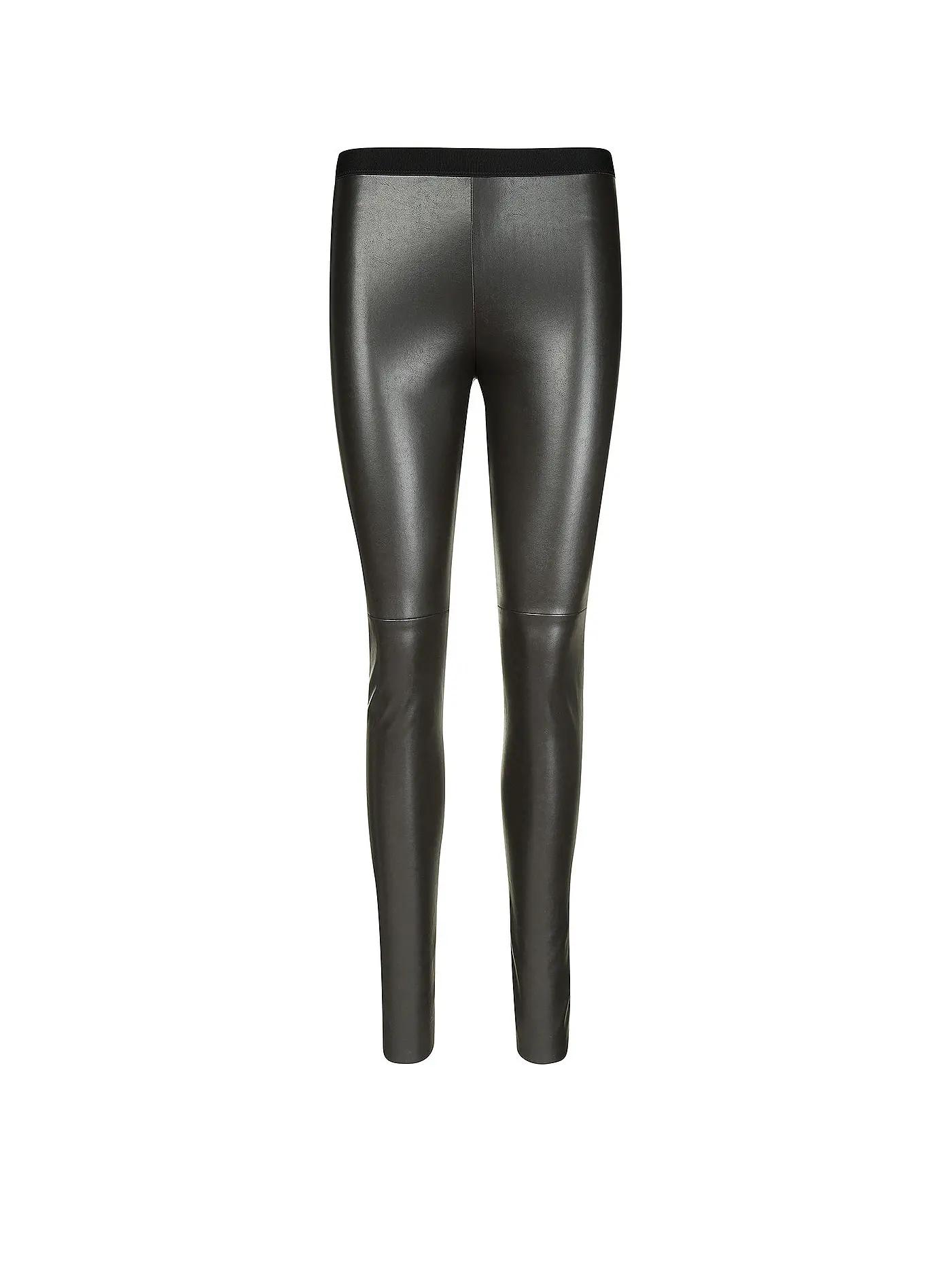 MARC CAIN | Leggings in Lederoptik | braun