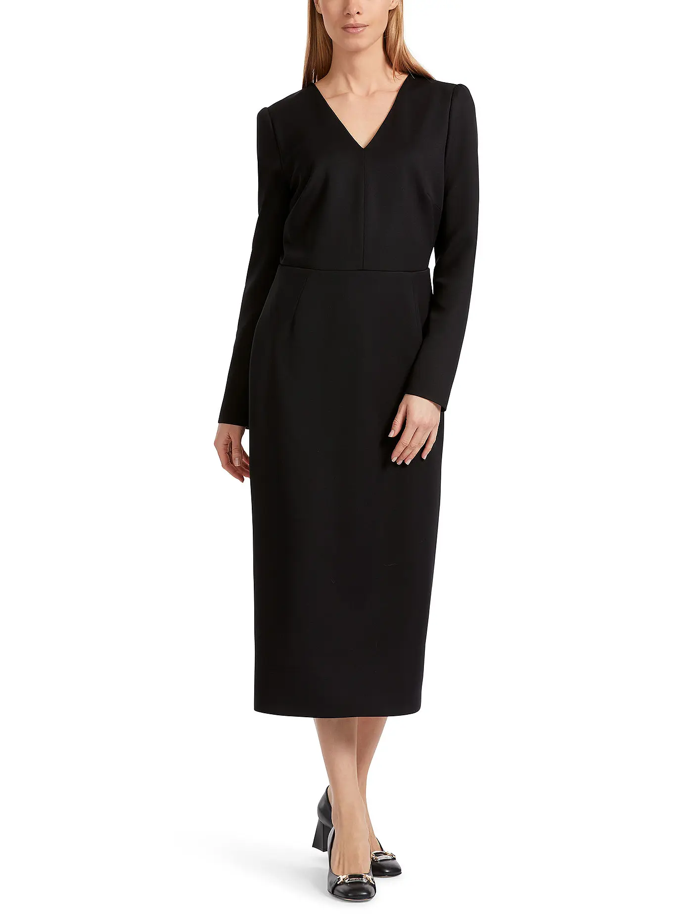 MARC CAIN | Midikleid  | schwarz
