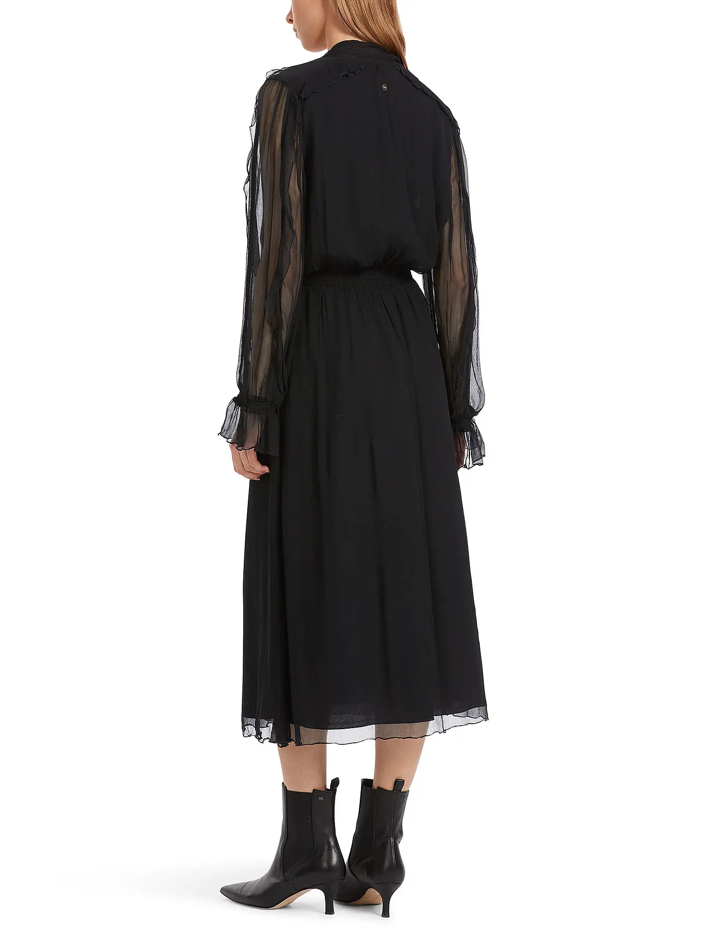 MARC CAIN | Midikleid  | schwarz