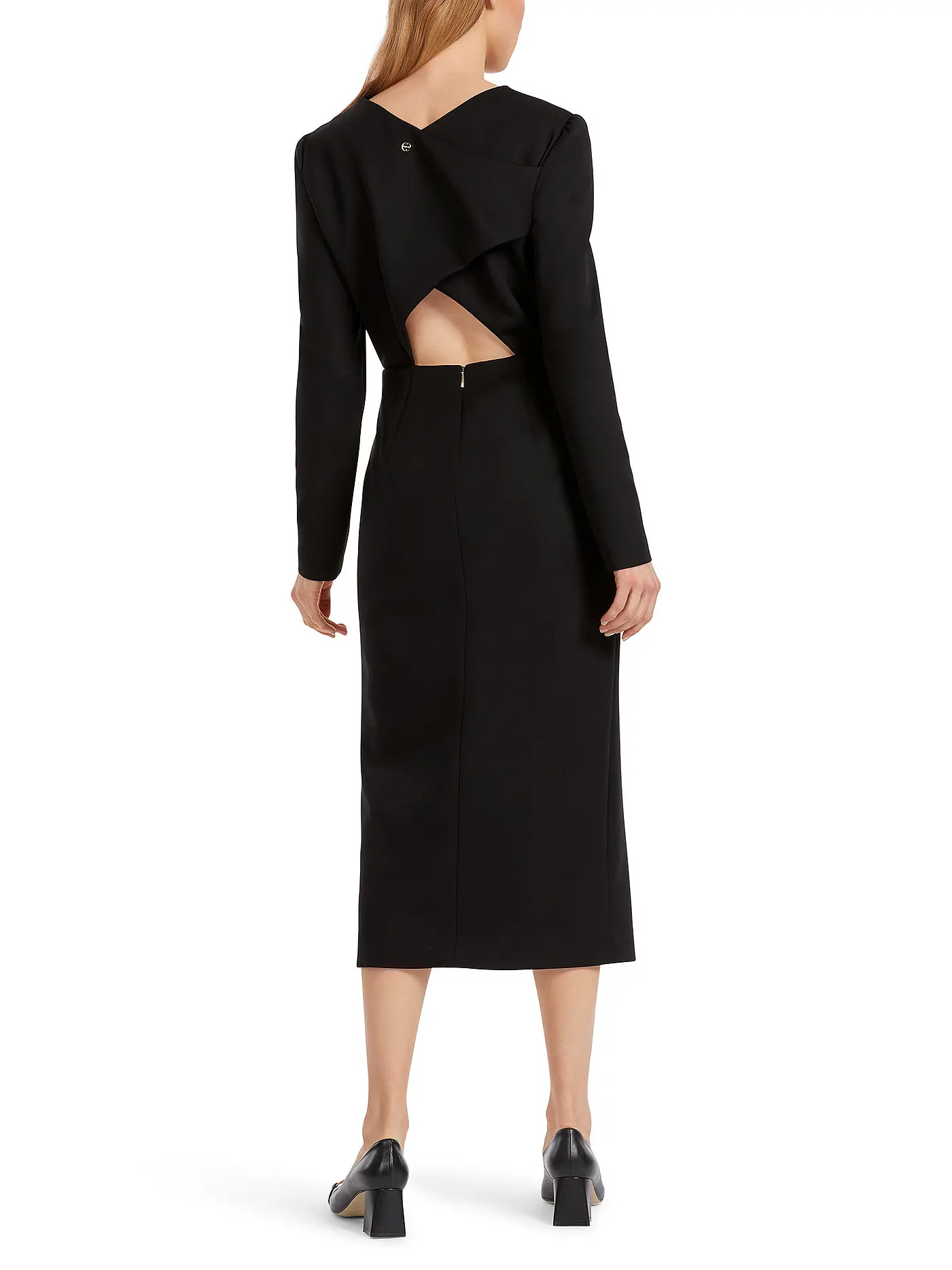 MARC CAIN | Midikleid  | schwarz