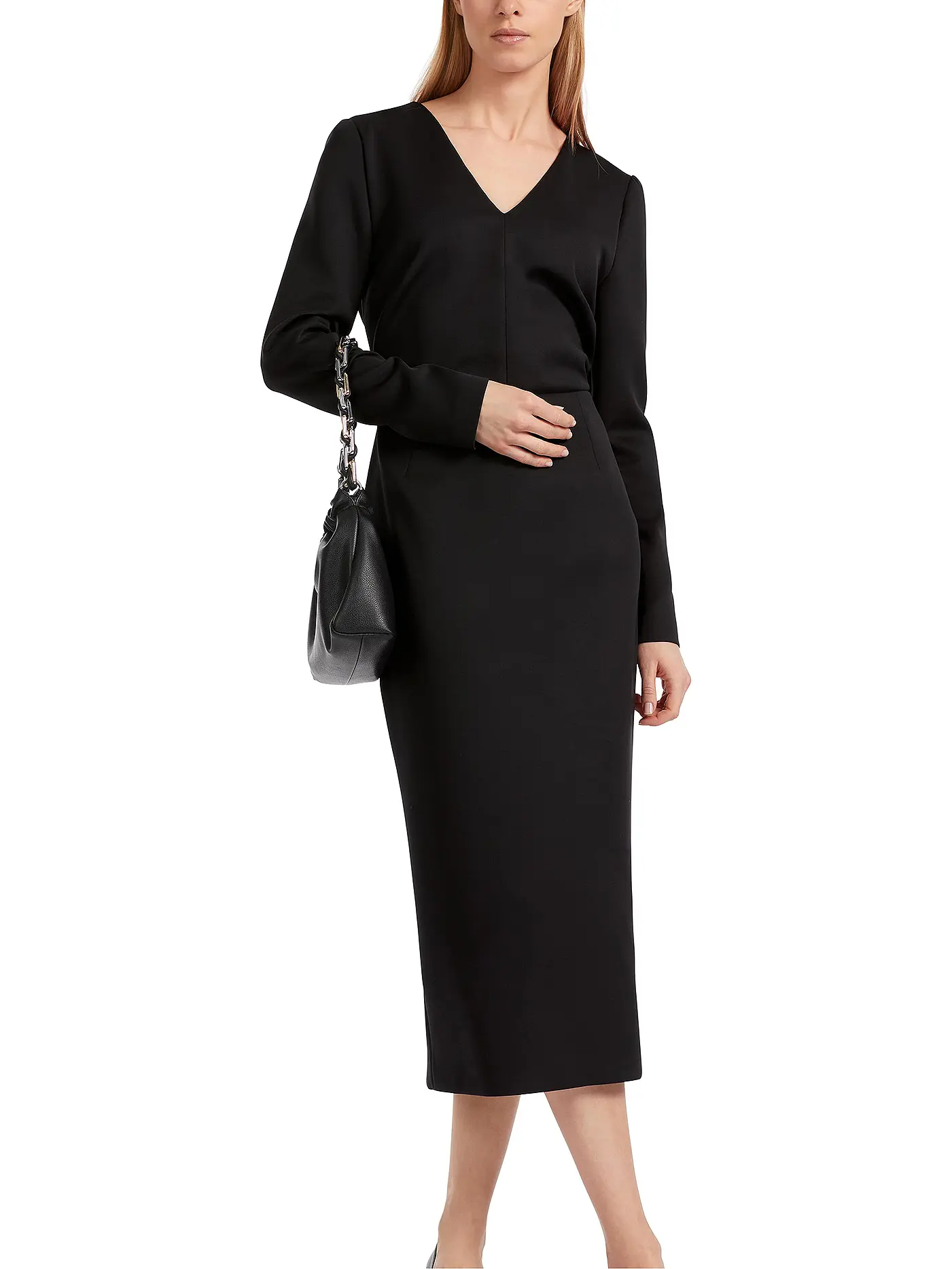 MARC CAIN | Midikleid  | schwarz