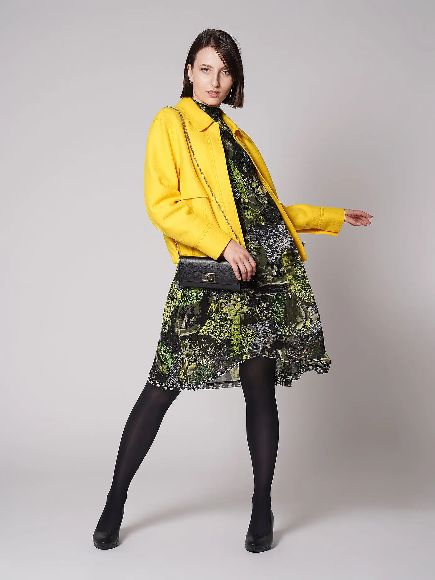 MARC CAIN | Midikleid | braun