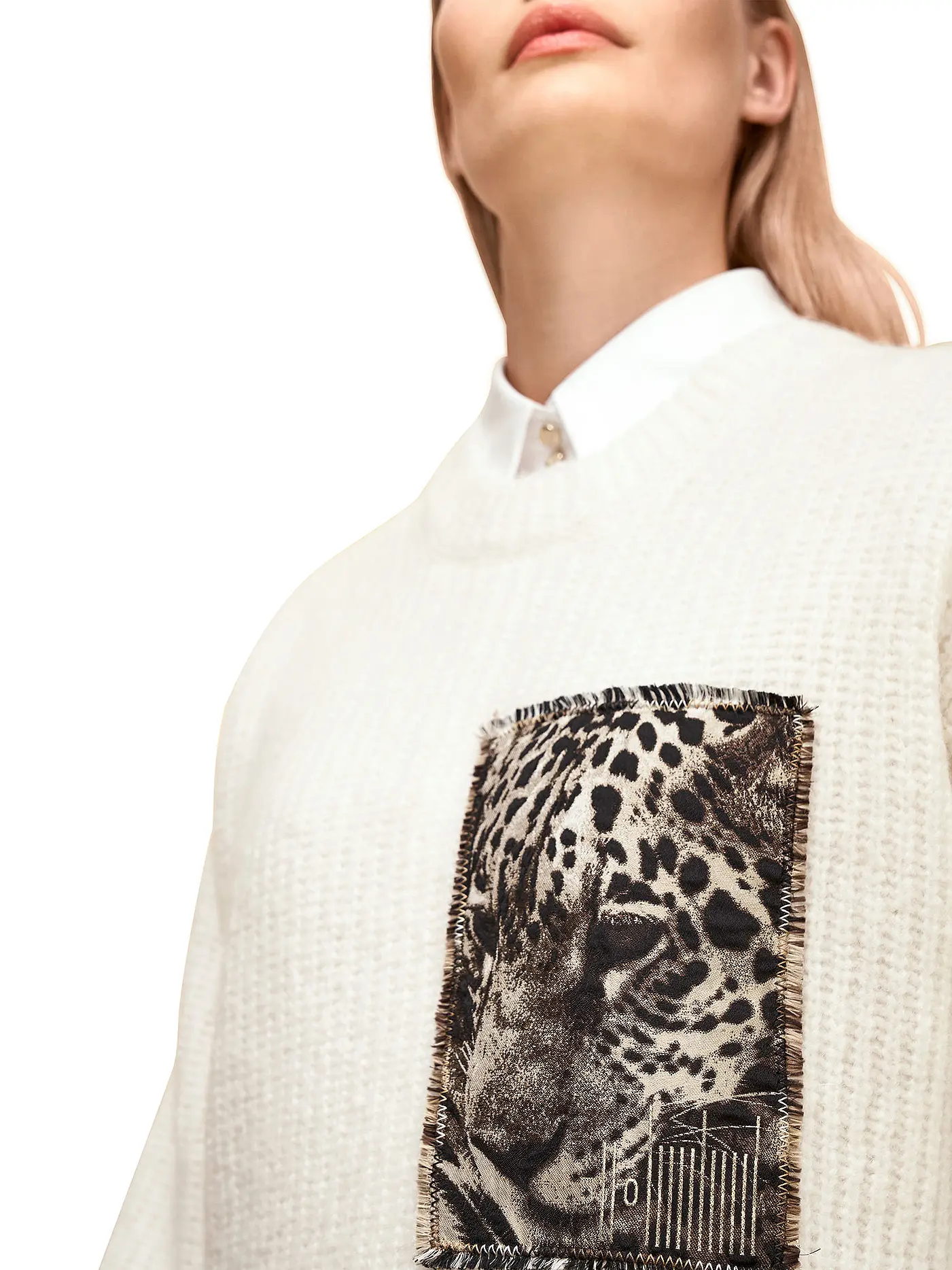 MARC CAIN | Pullover | weiss
