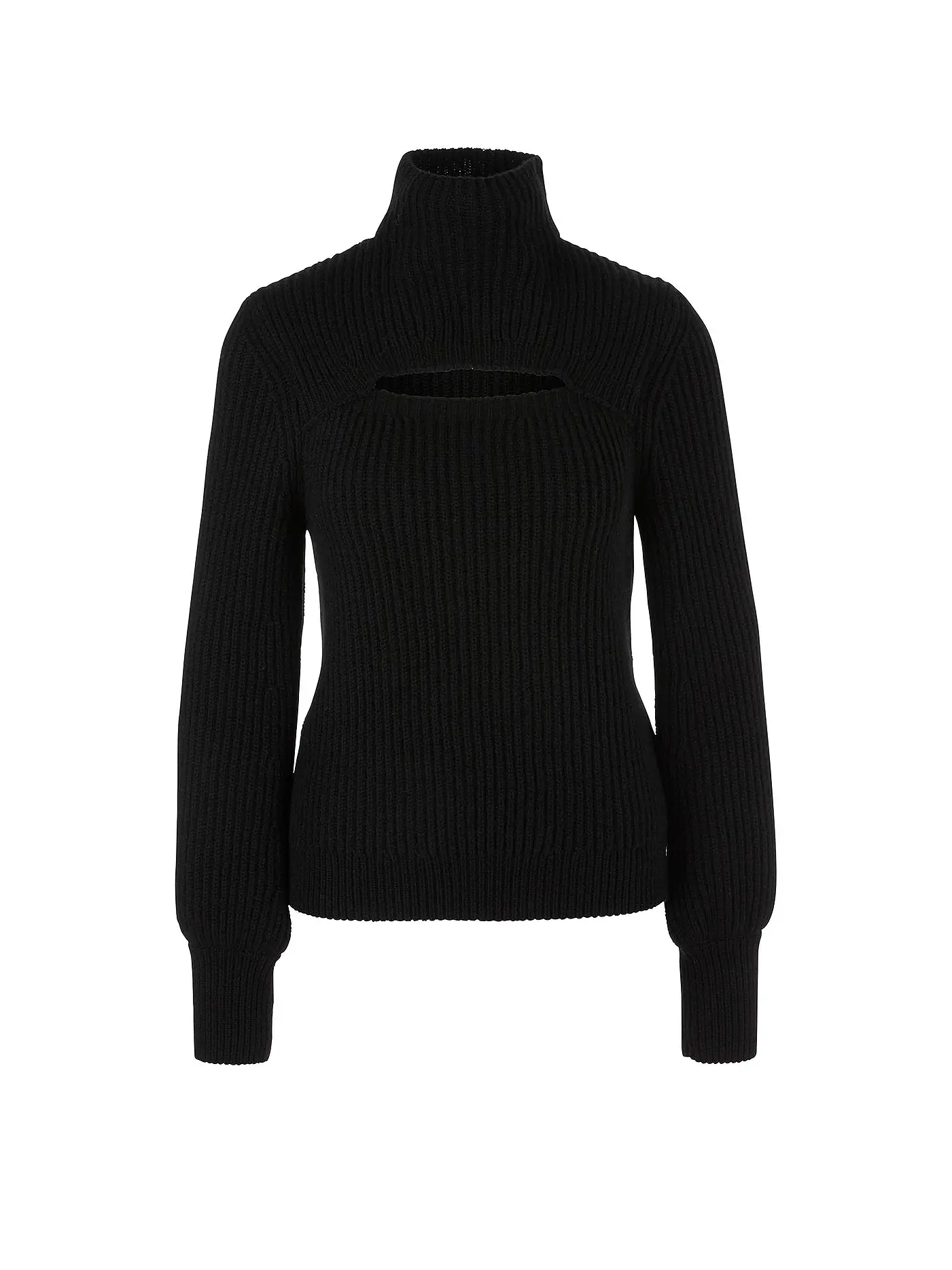 MARC CAIN | Rollkragenpullover  | schwarz