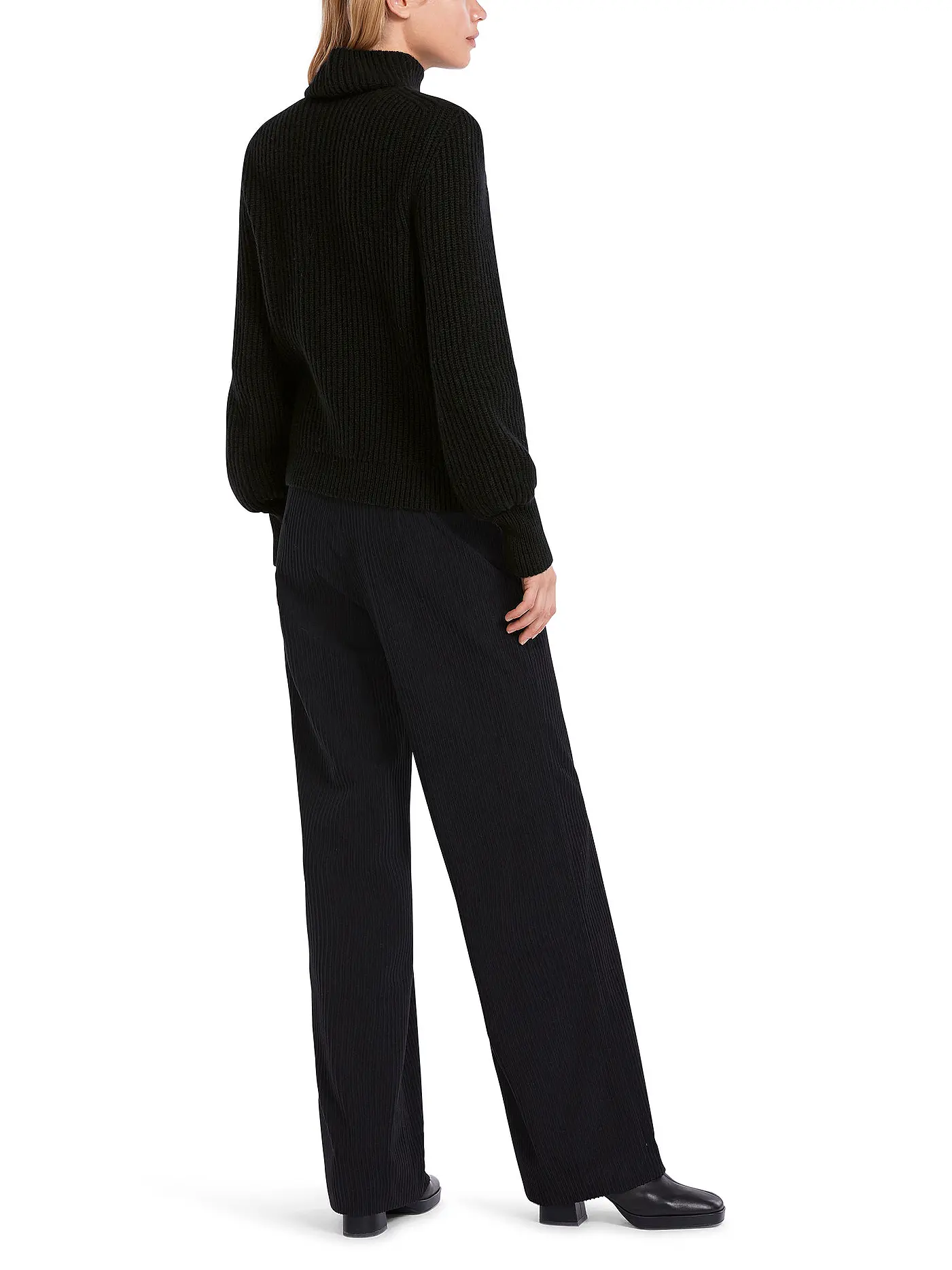 MARC CAIN | Rollkragenpullover  | schwarz
