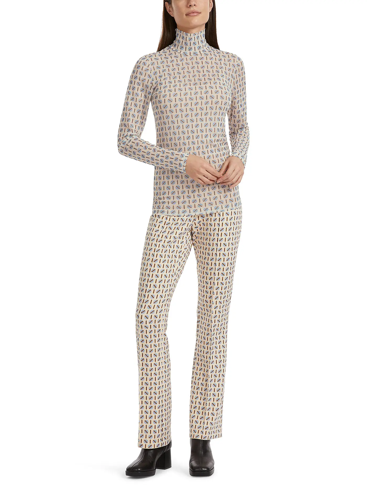 MARC CAIN | Rollkragenshirt | beige