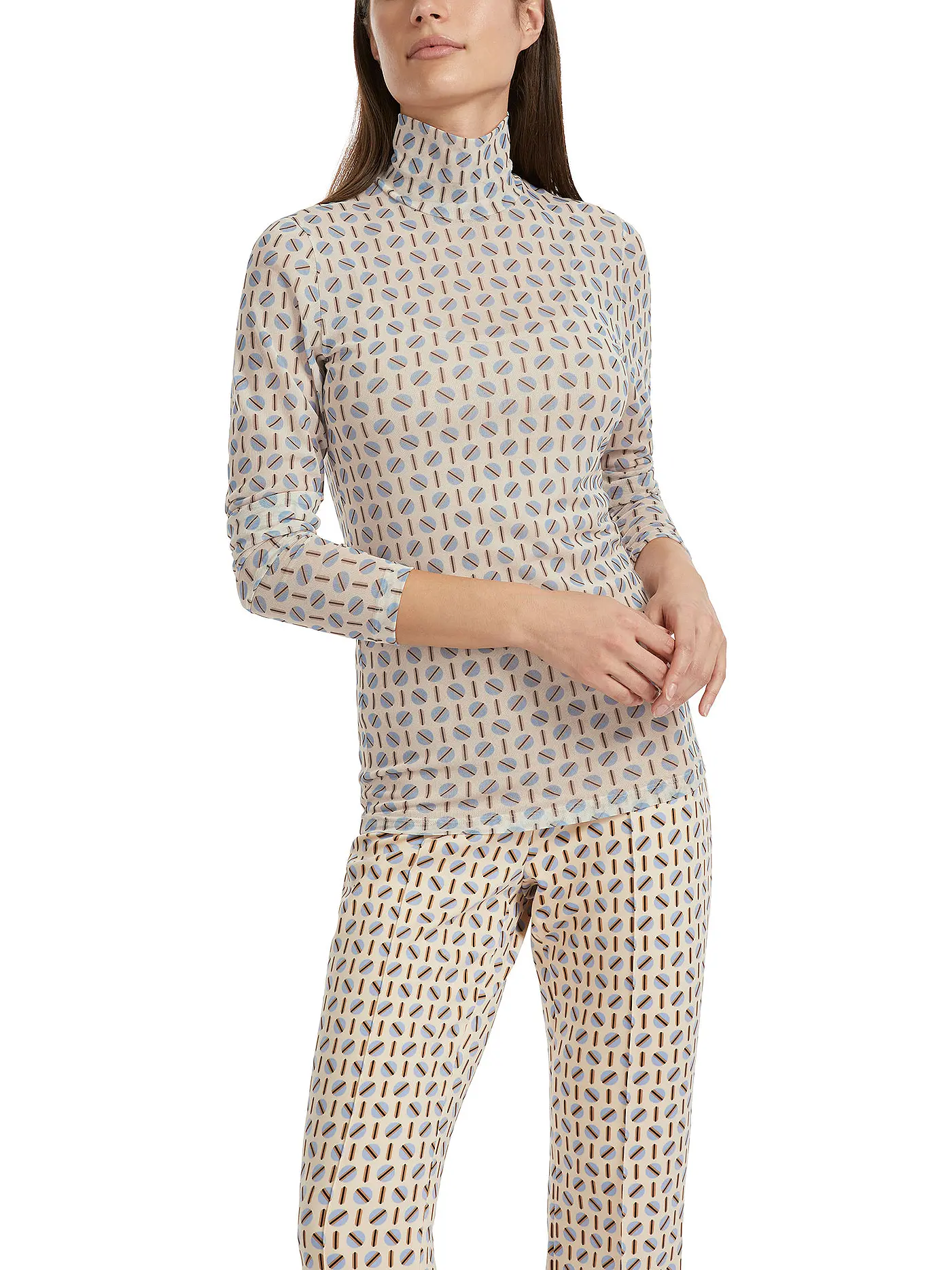 MARC CAIN | Rollkragenshirt | beige