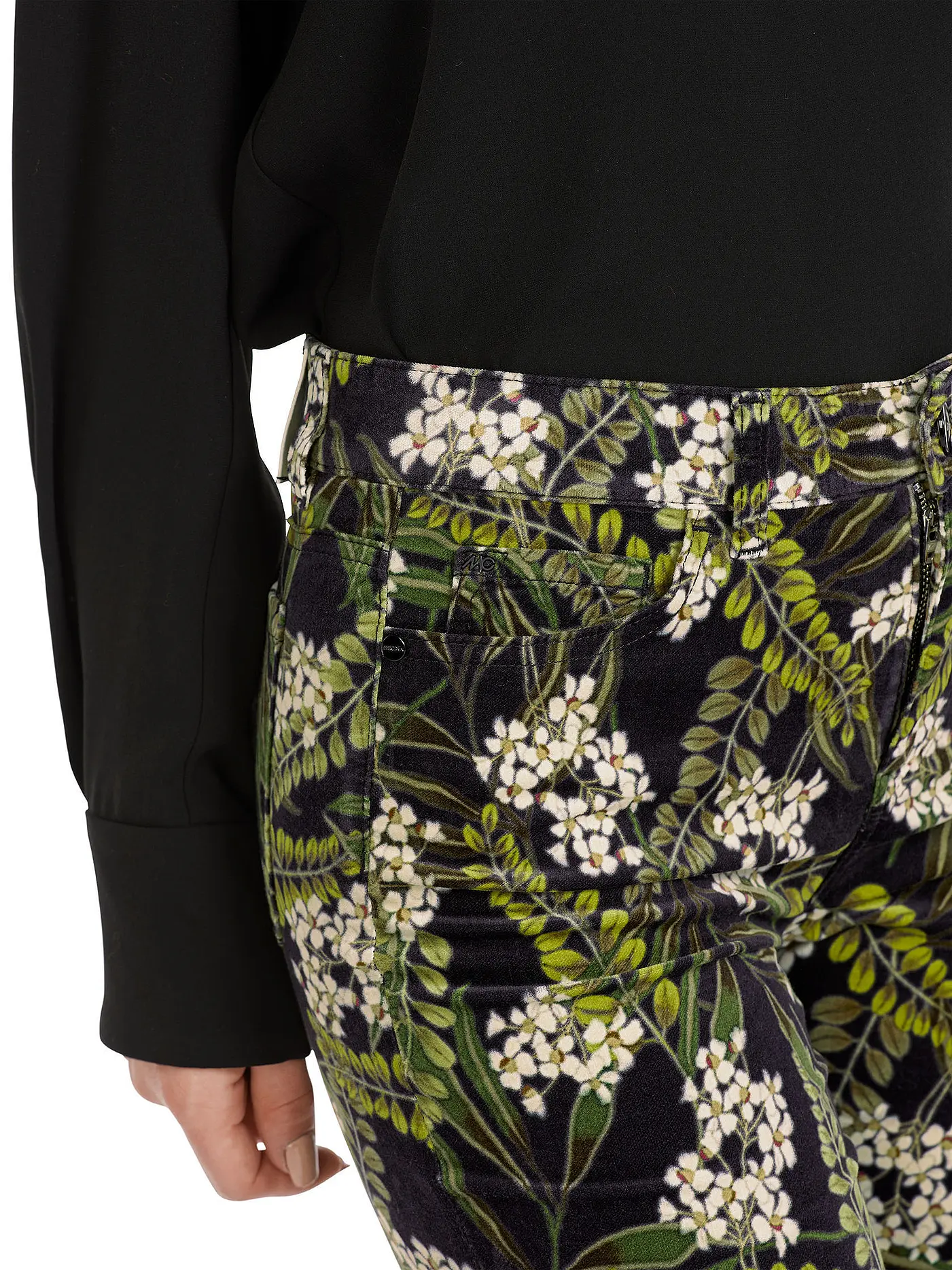 MARC CAIN | Samthose SILEA Slim Fit | schwarz