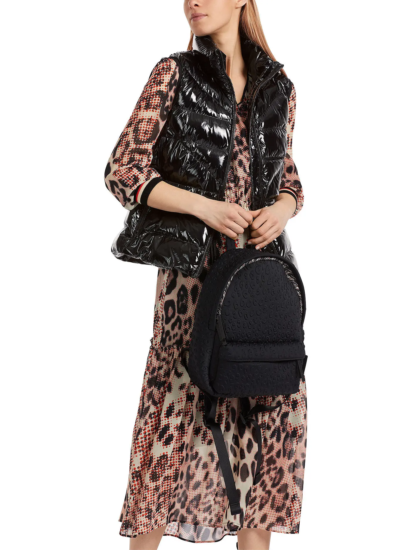 MARC CAIN | Steppgilet  | schwarz