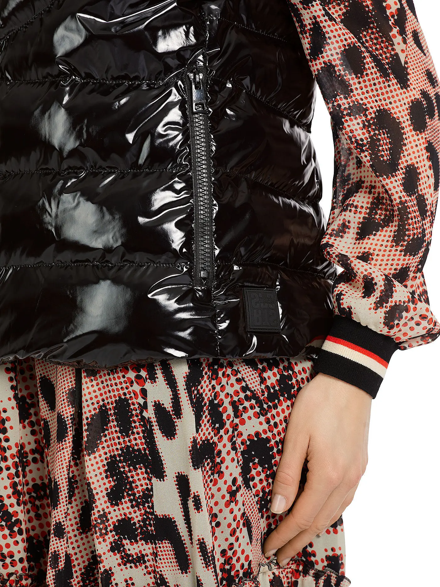 MARC CAIN | Steppgilet  | schwarz