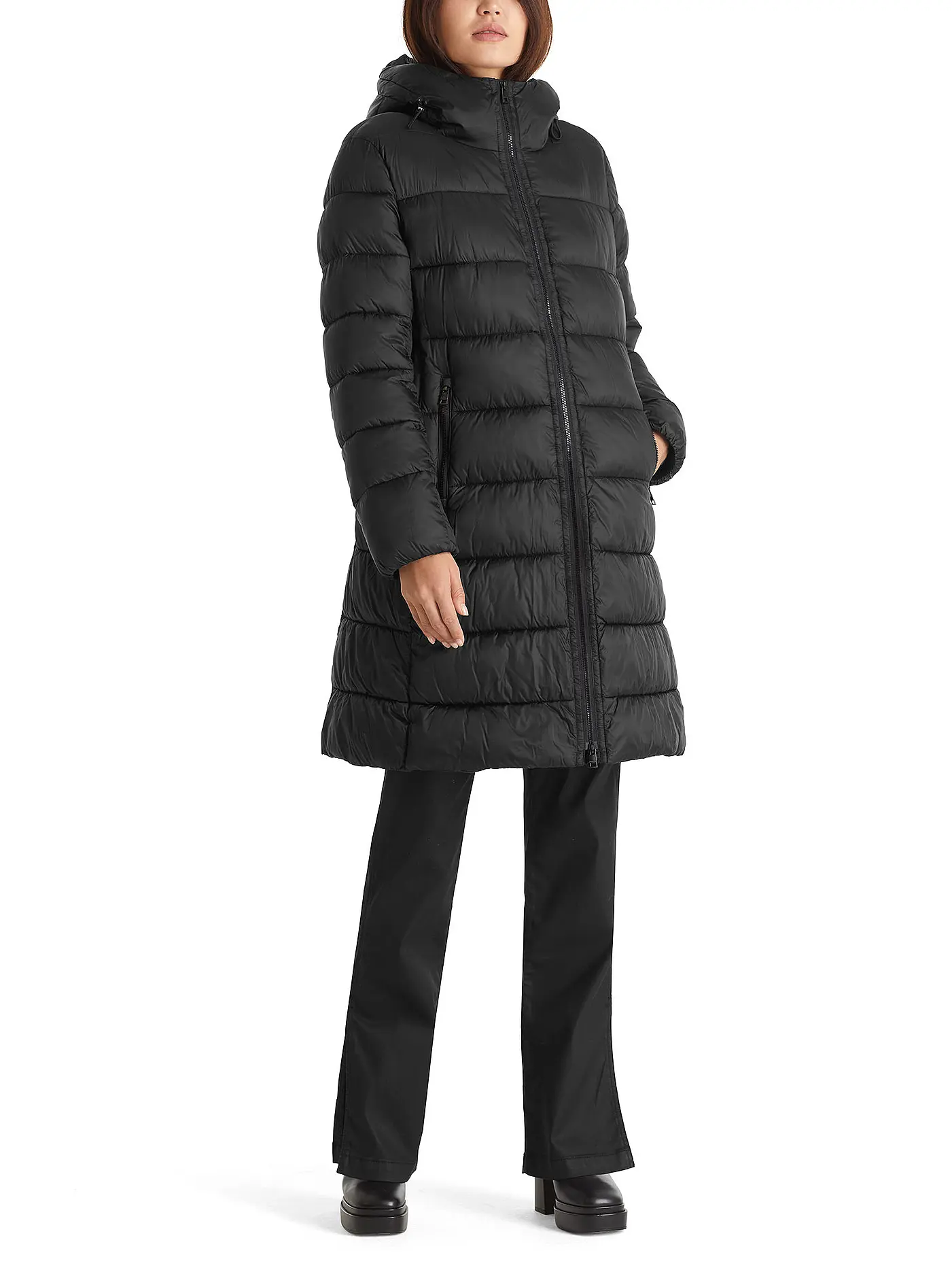 MARC CAIN | Steppmantel | schwarz