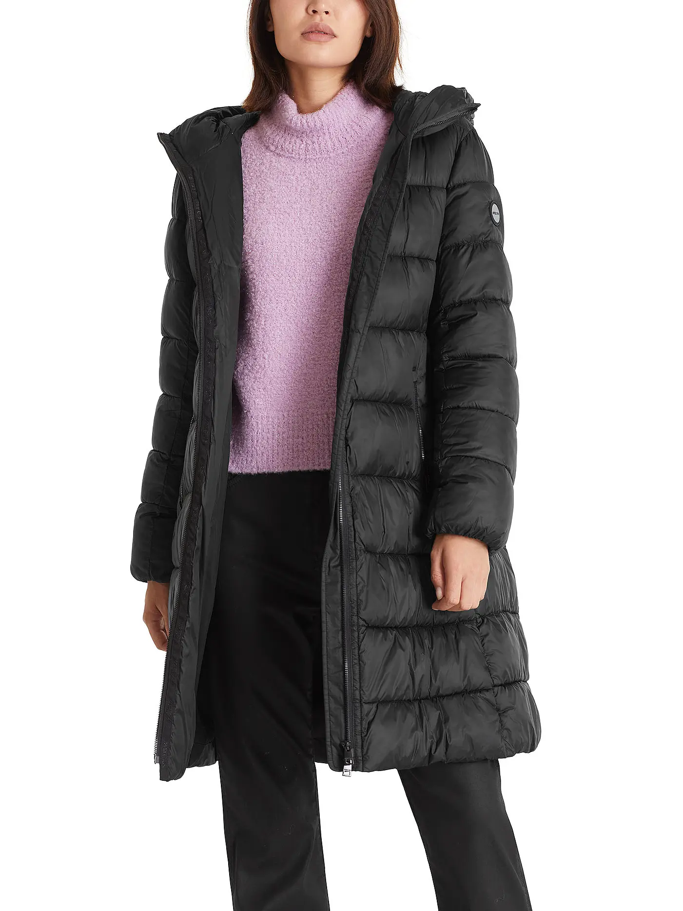 MARC CAIN | Steppmantel | schwarz